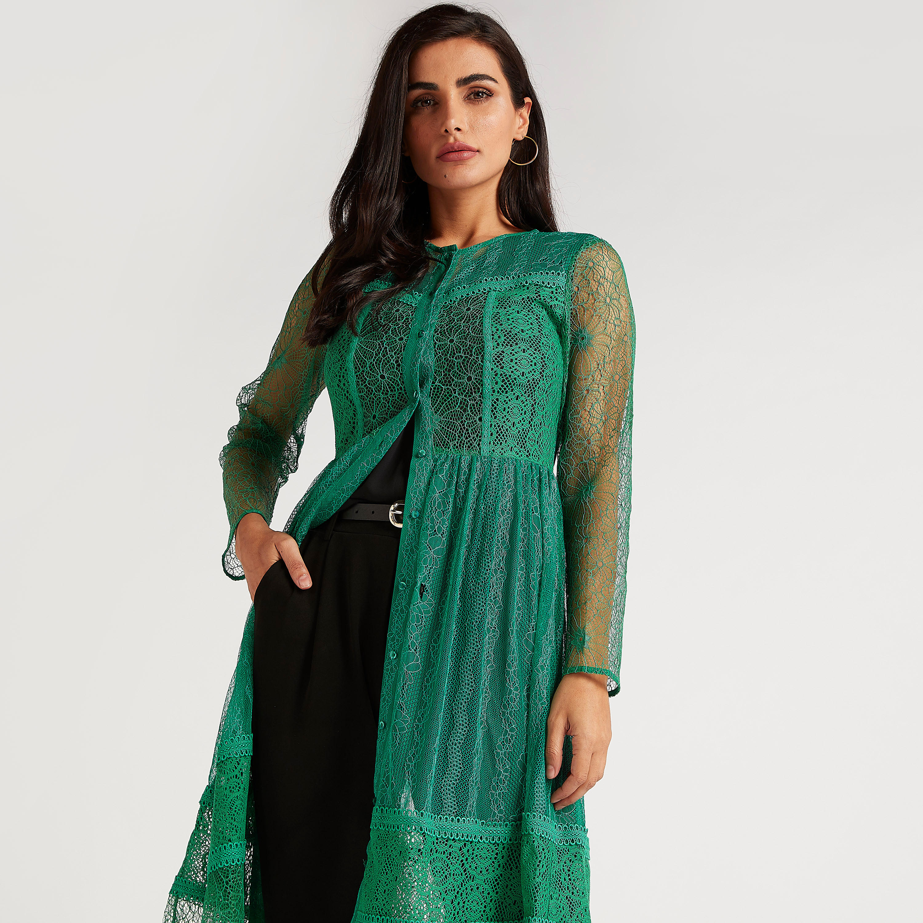 كيمونو طويل بتفاصيل دانتيل وأكمام طويلة-women-clothing-shirtsandblouses-blouses-image-5