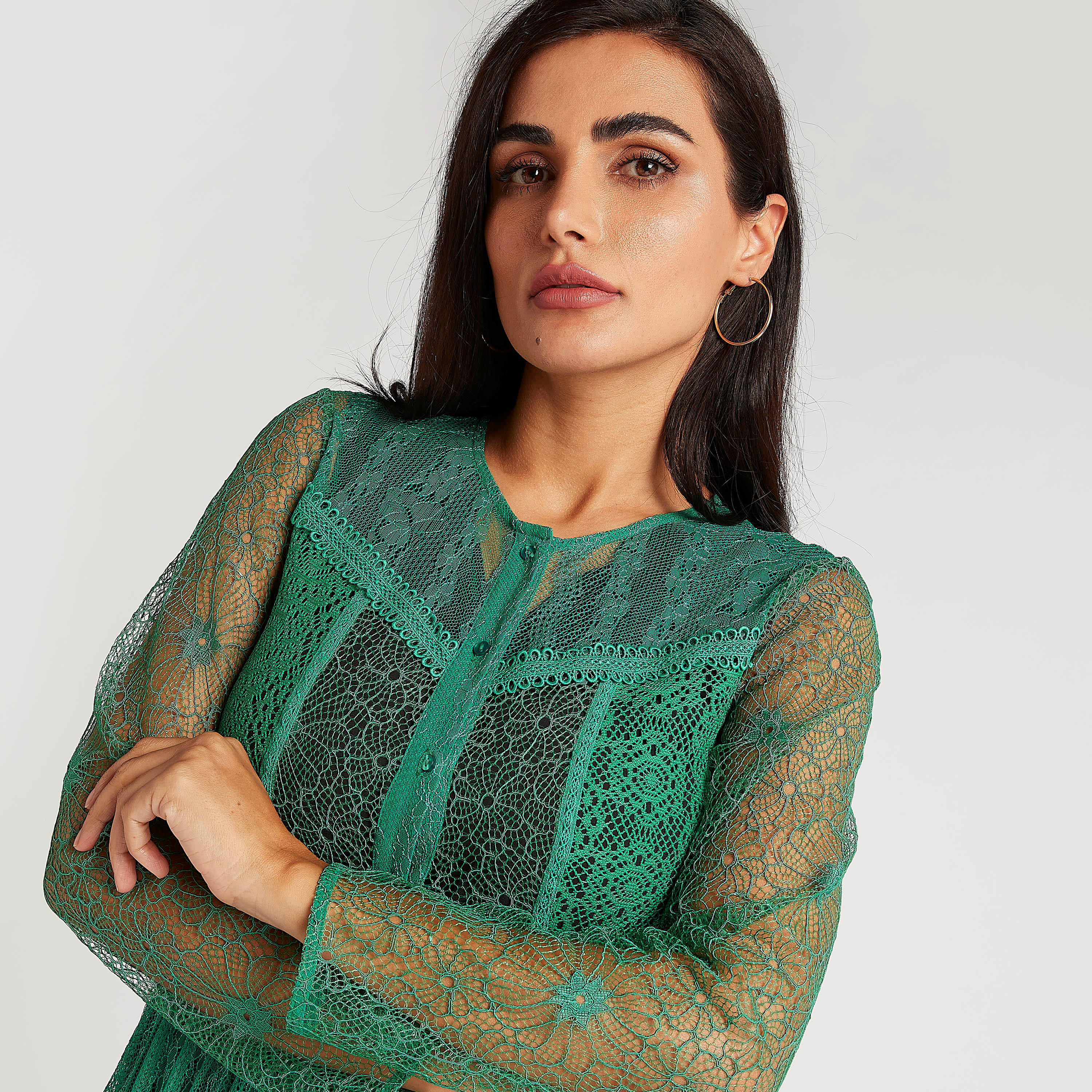 كيمونو طويل بتفاصيل دانتيل وأكمام طويلة-women-clothing-shirtsandblouses-blouses-image-7