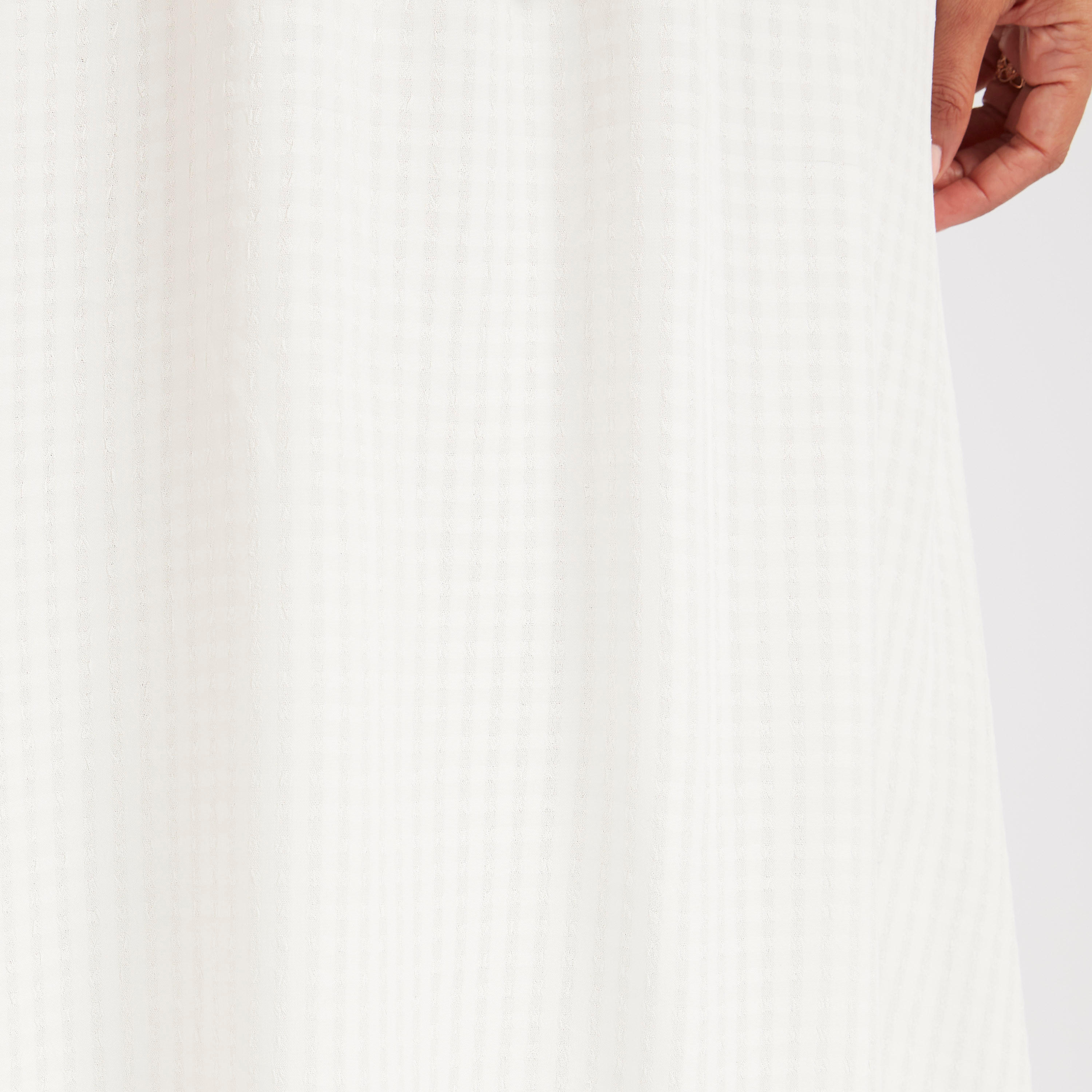 فستان طويل مطرّز إيه لاين بياقة V وحزام-women-clothing-dresses-image-6