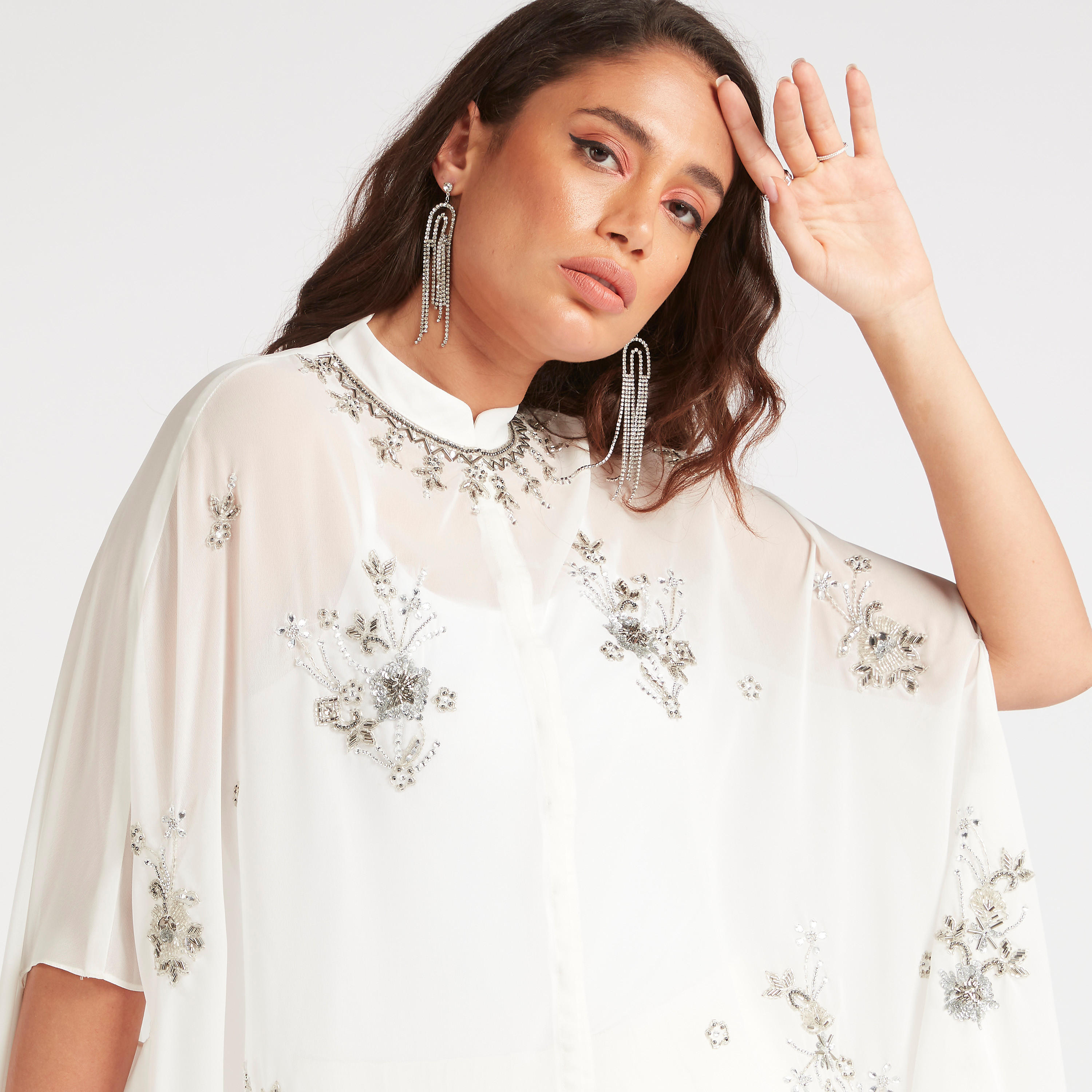 تونيك مزيّن بأكمام 3/4-women-clothing-shirtsandblouses-blouses-image-6