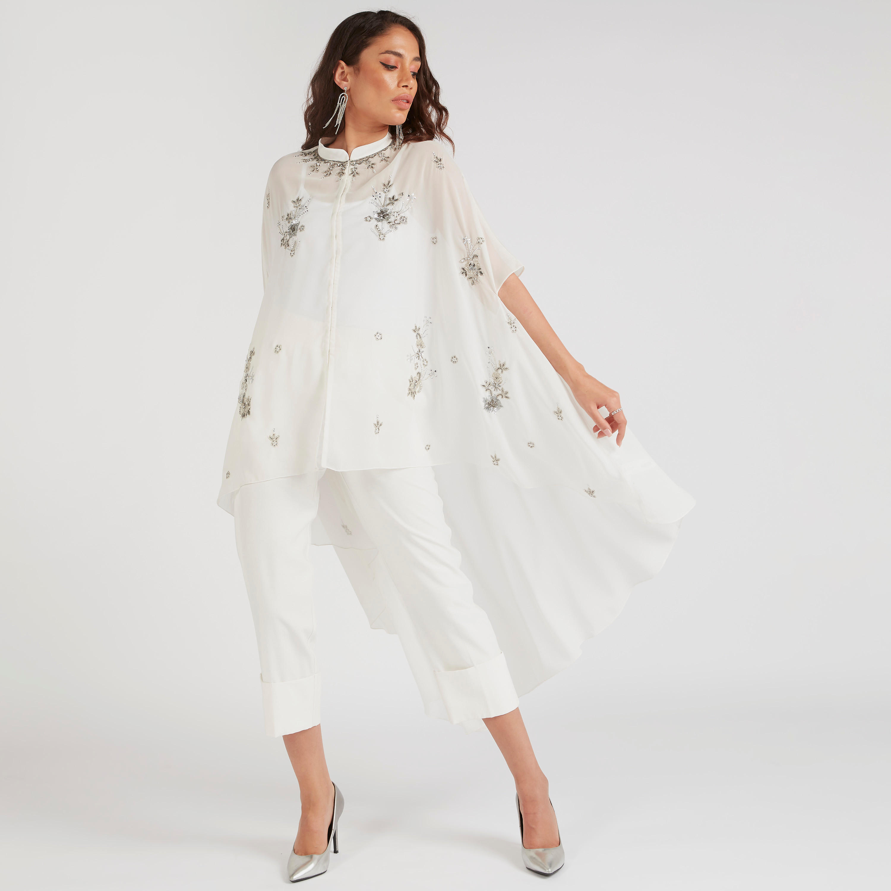 تونيك مزيّن بأكمام 3/4-women-clothing-shirtsandblouses-blouses-image-1