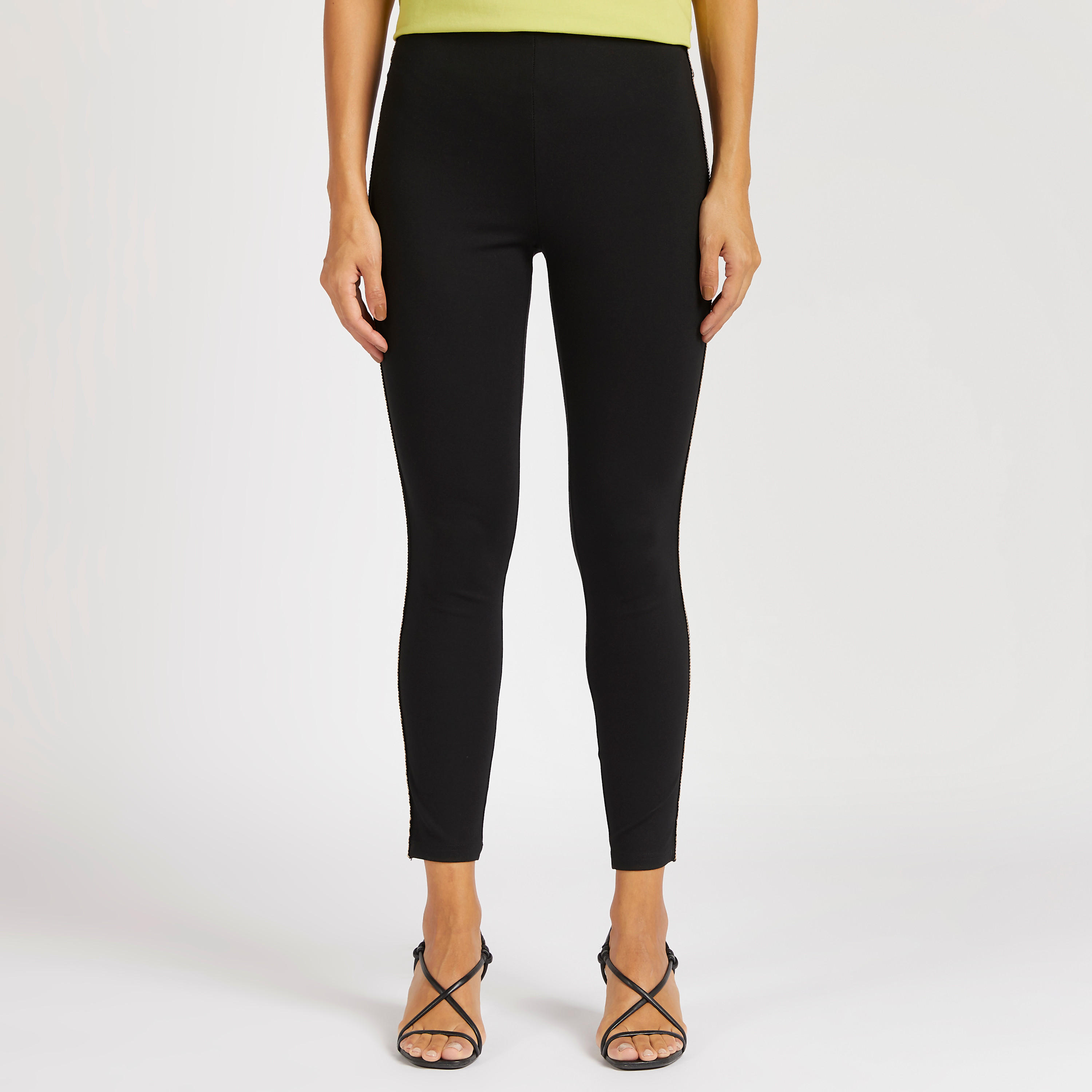 Solid High-Rise Slim Fit Leggings-women-clothing-bottoms-leggings-image-1
