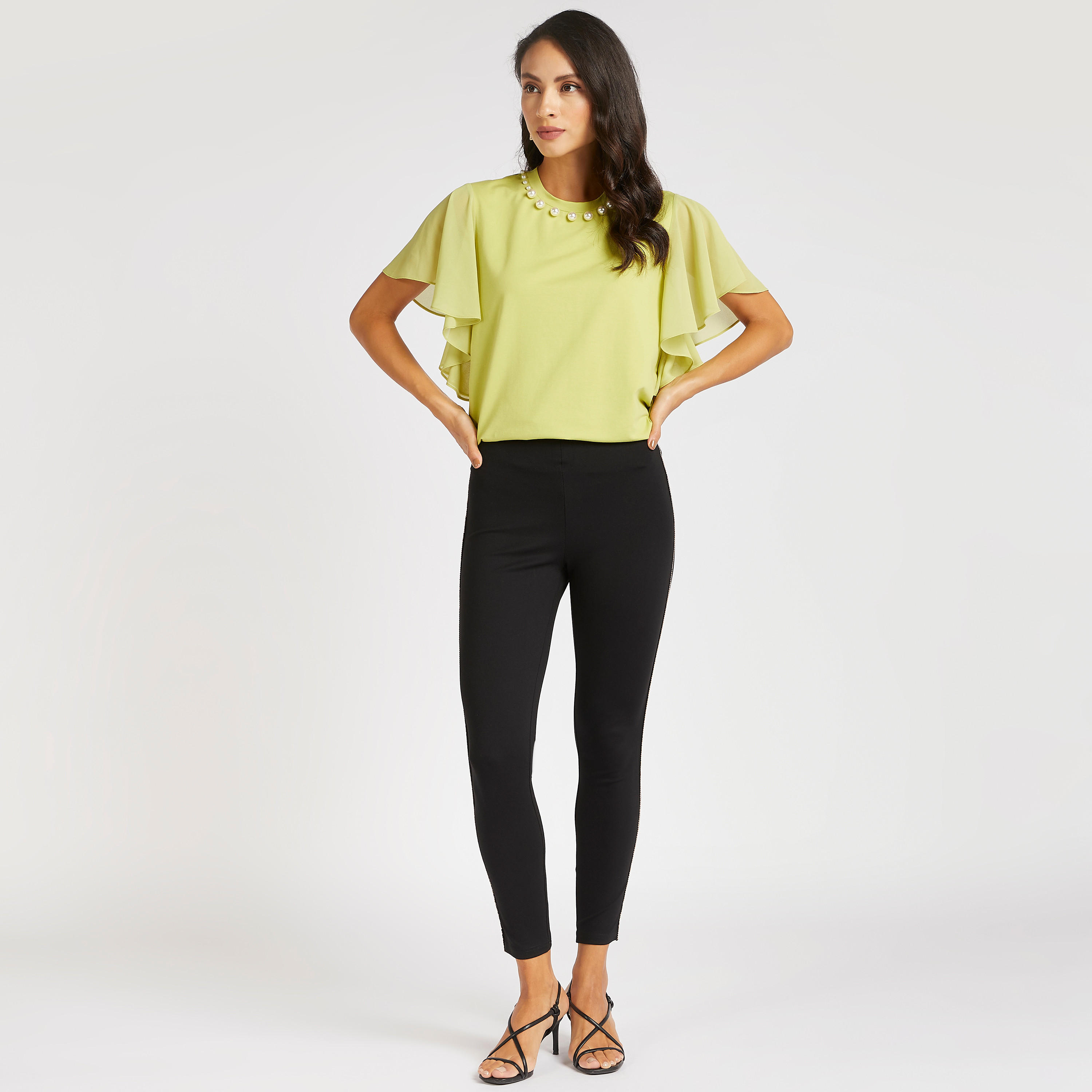 Solid High-Rise Slim Fit Leggings-women-clothing-bottoms-leggings-image-2
