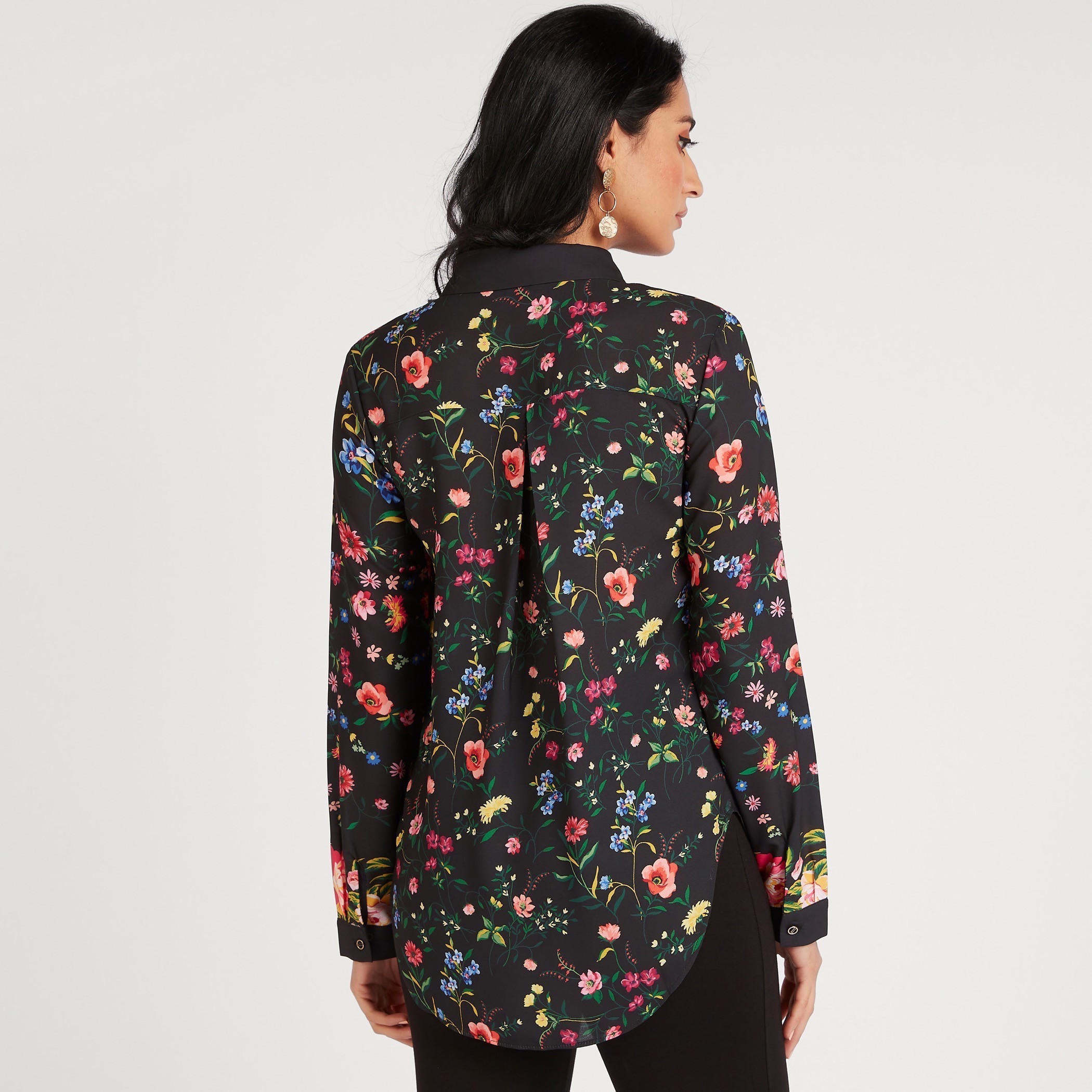 قميص بأكمام طويلة وطبعات زهرية من آيكونيك-women-clothing-shirtsandblouses-shirts-image-4