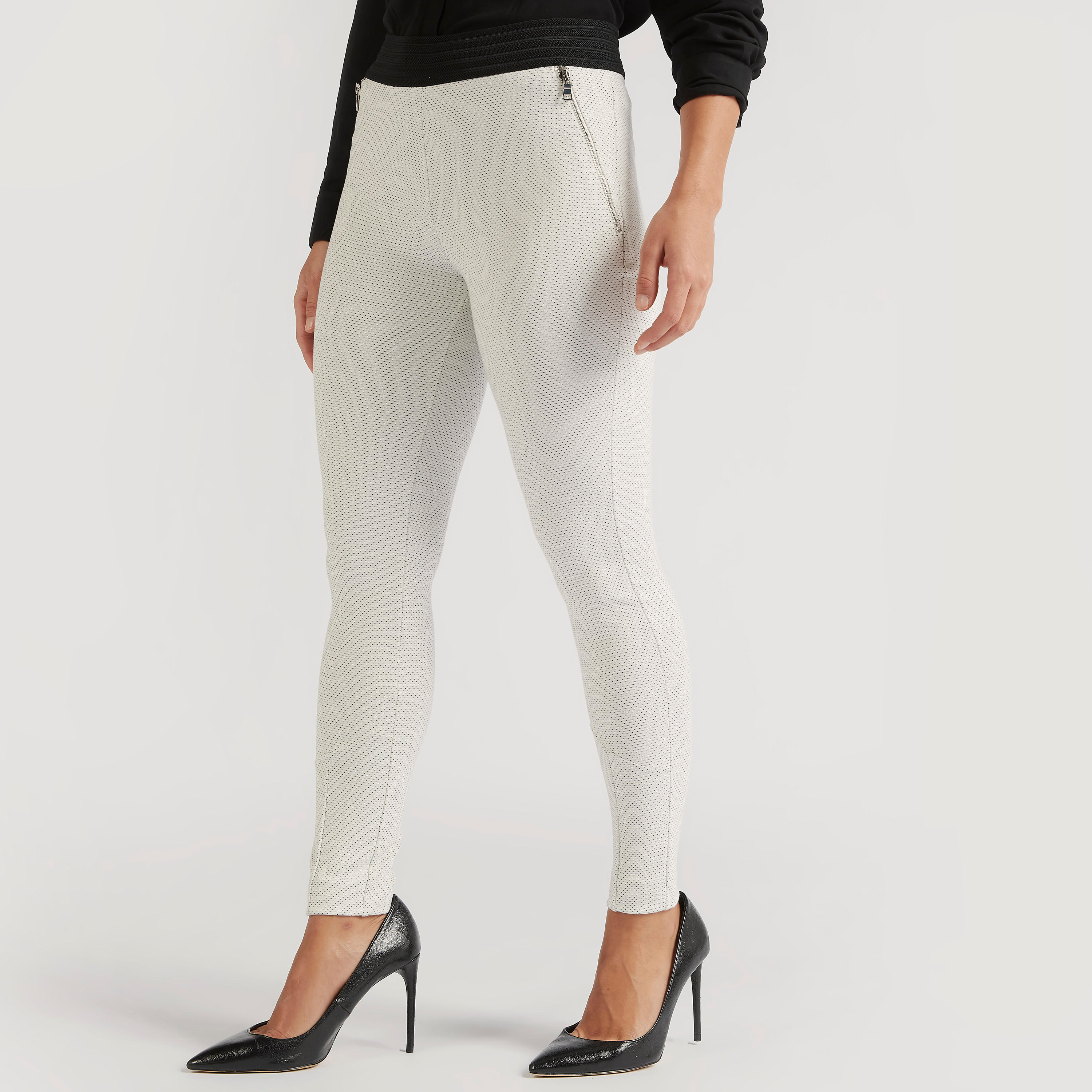 Iconic Slim Fit High-Rise Textured Leggings-women-clothing-bottoms-leggings-image-1
