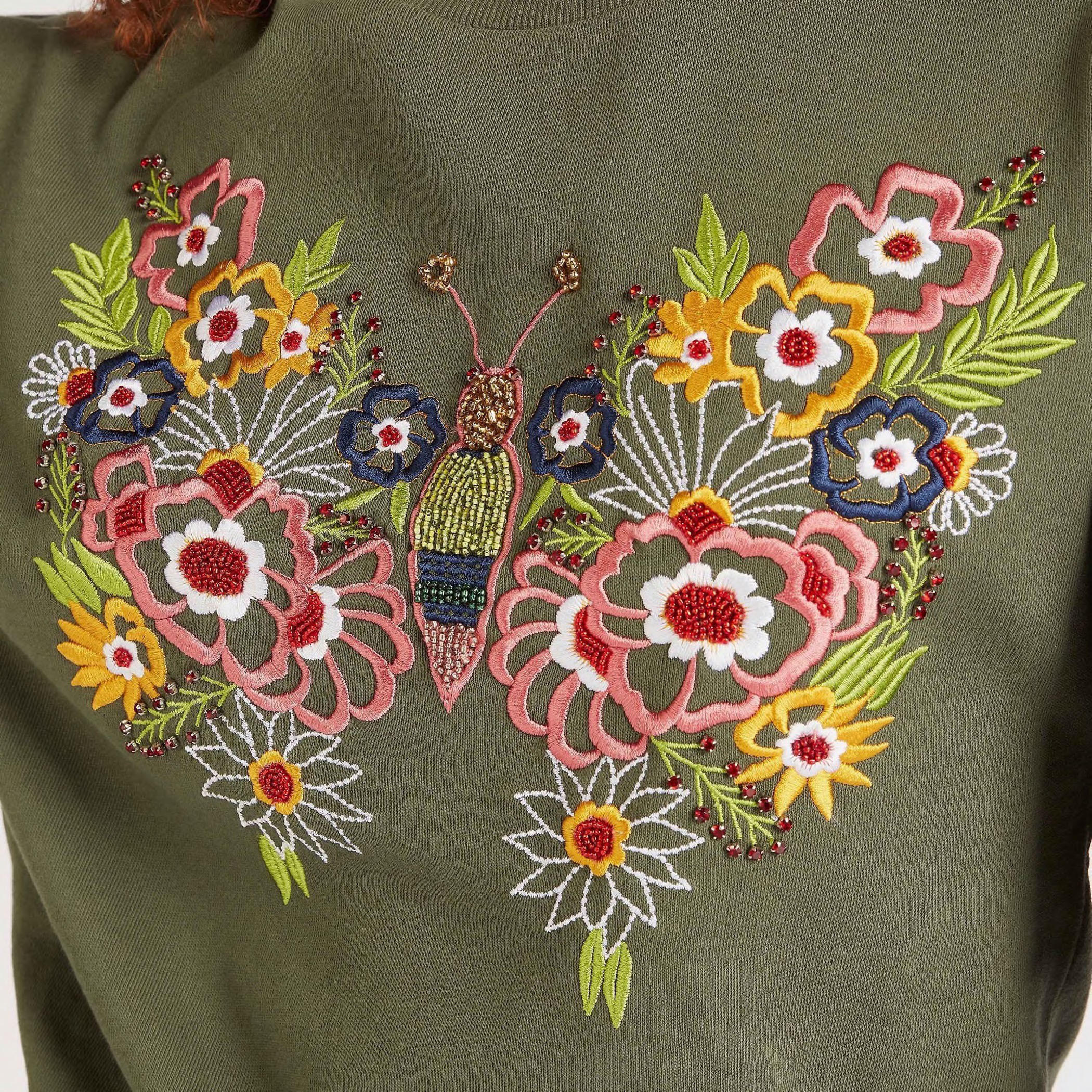 سويت شيرت مطرّز بأكتاف منسدلة من آيكونيك-women-winterwear-hoodiesandsweatshirts-sweatshirts-image-4