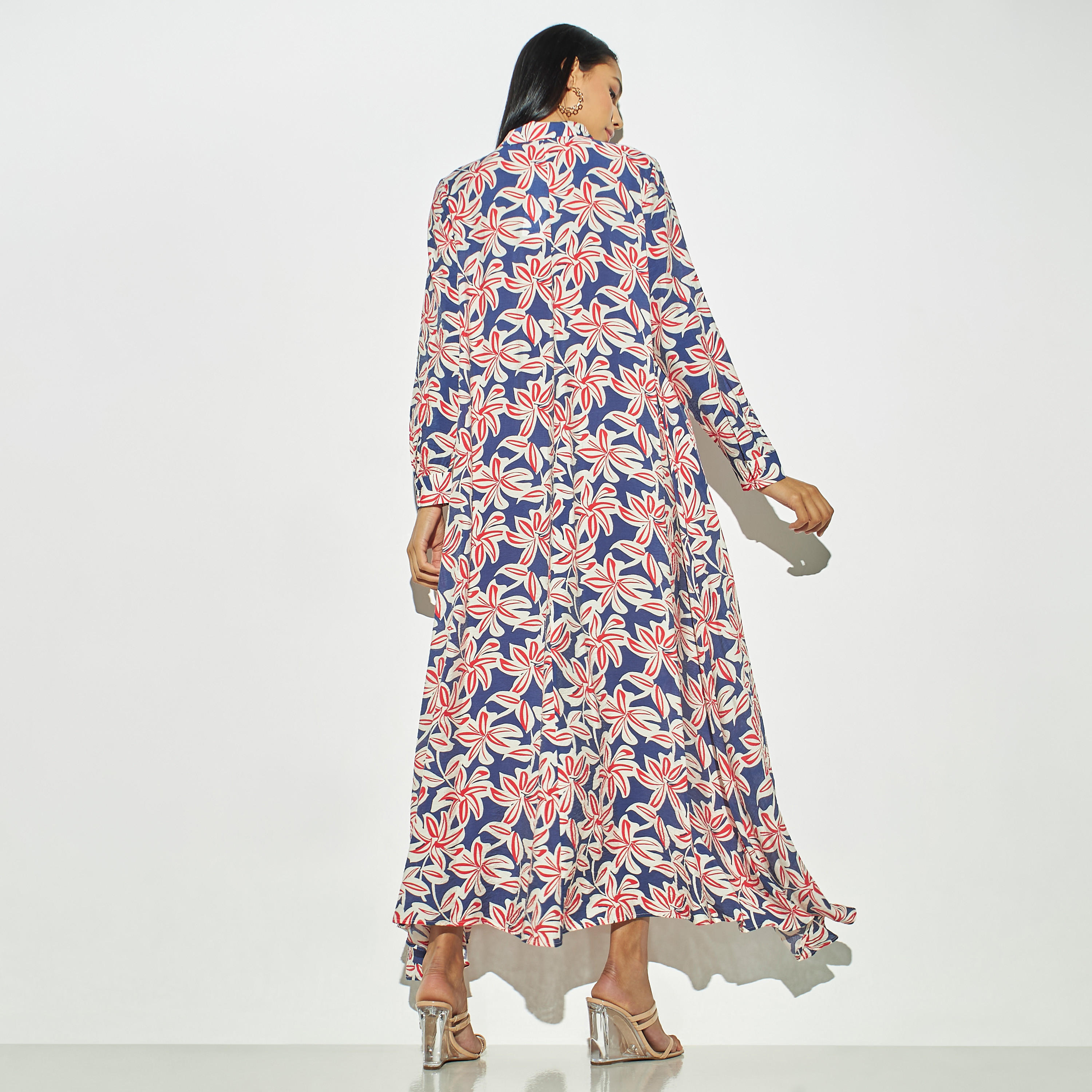 فستان بأكمام طويلة وطبعات زهرية من آيكونيك-women-clothing-dresses-image-3