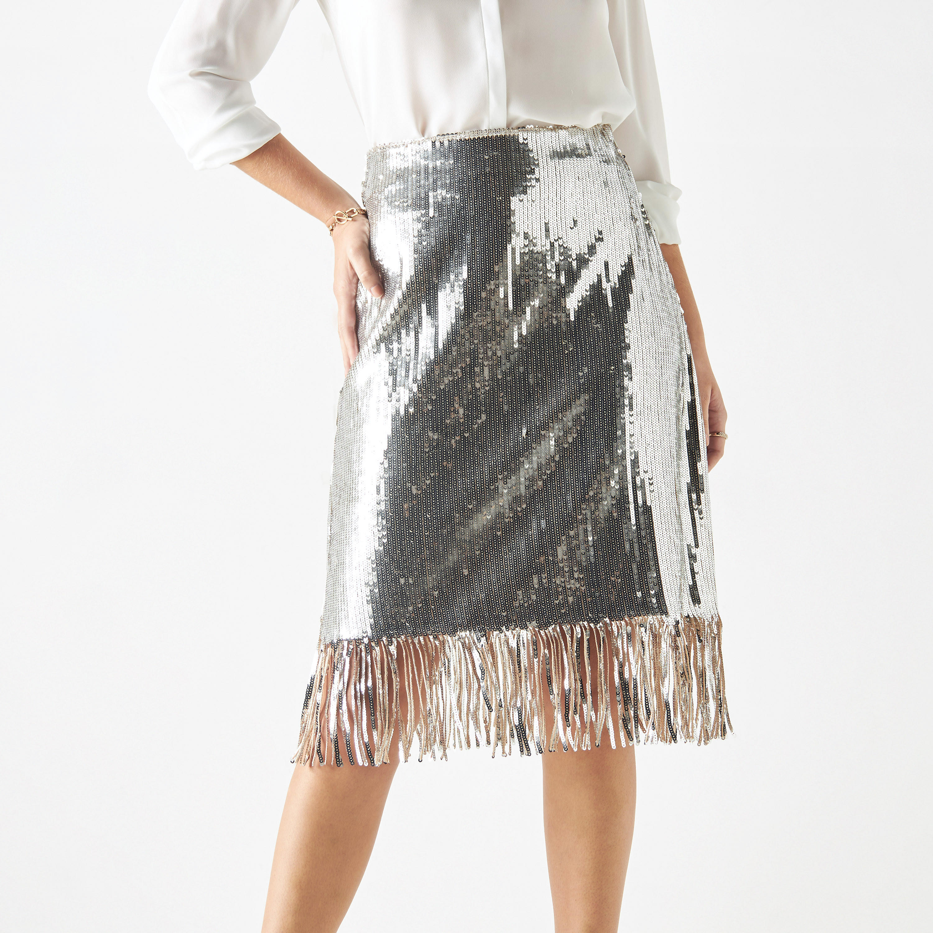 تنورة إيه لاين مزين من آيكونك-women-clothing-bottoms-skirts-image-5