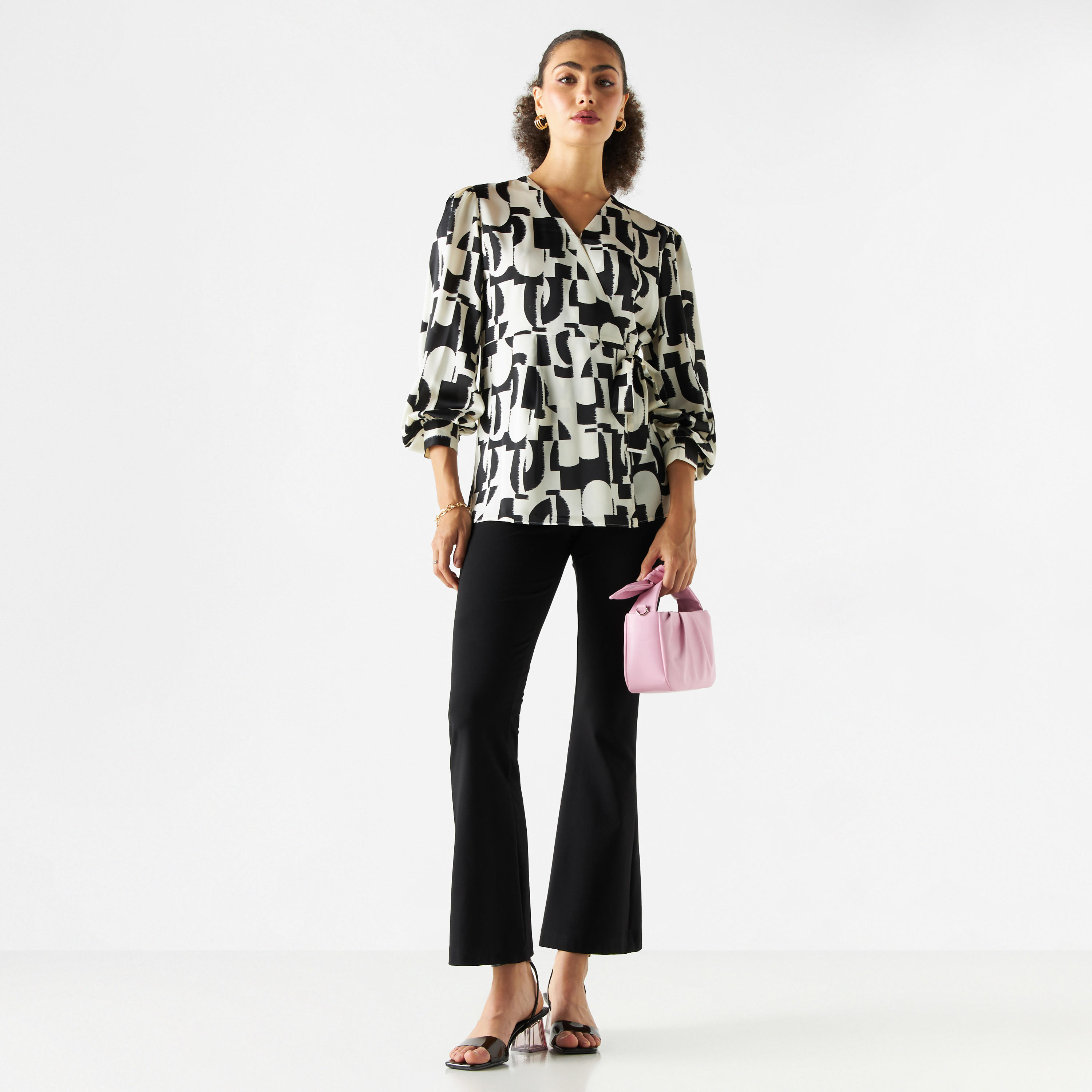 Iconic All-Over Print Wrap Top with Long Sleeves-women-clothing-shirtsandblouses-blouses-image-2
