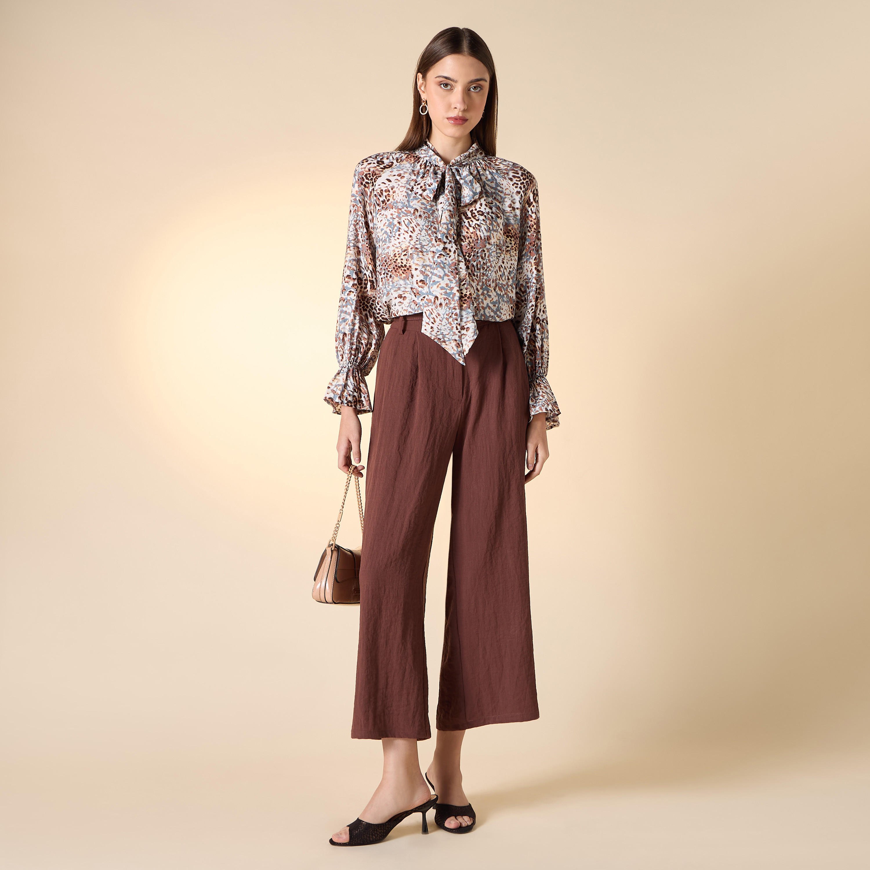 Iconic Belted Flexi Waist Culottes with Pockets-women-clothing-bottoms-trousers-image-2