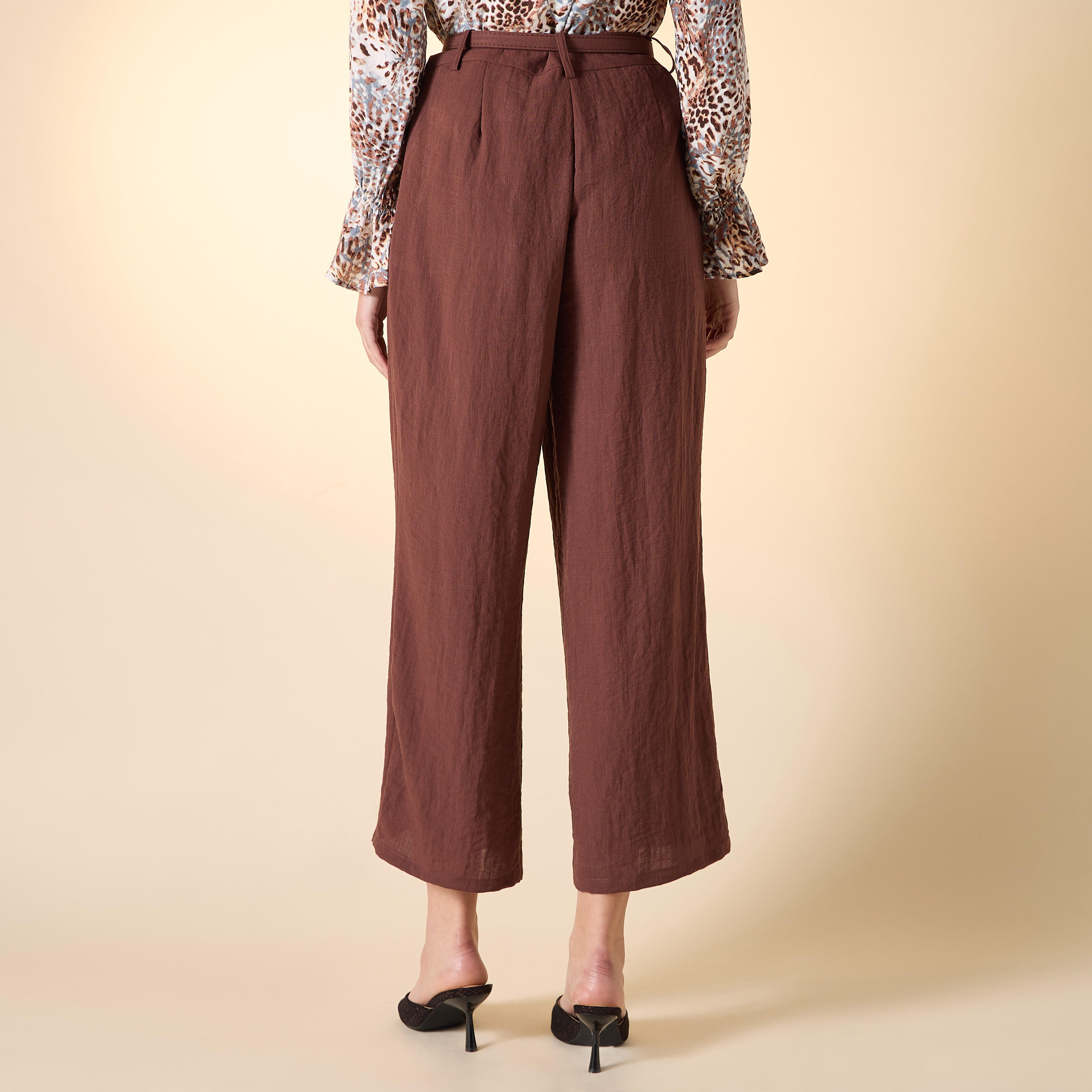 Iconic Belted Flexi Waist Culottes with Pockets-women-clothing-bottoms-trousers-image-3