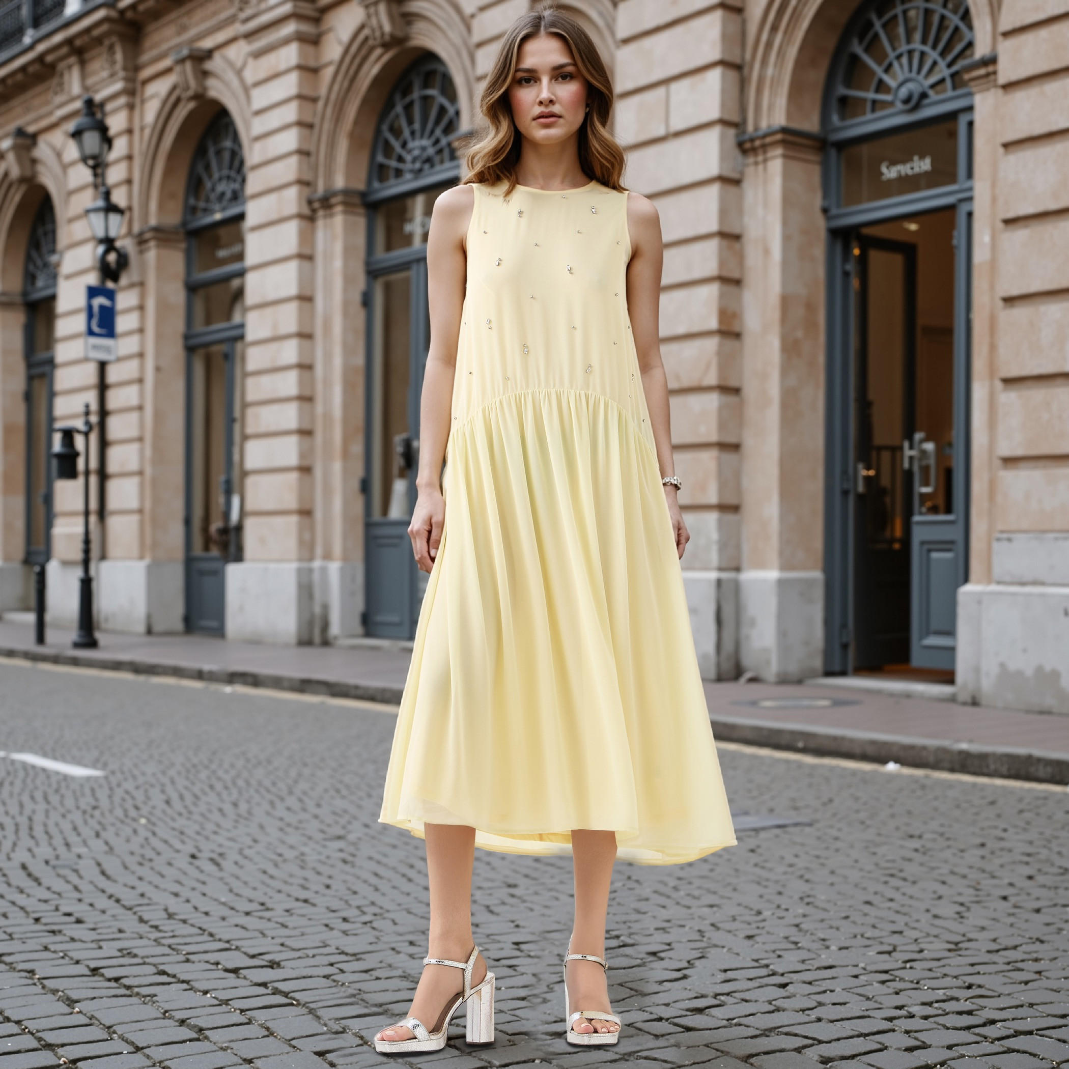 Iconic Embellished Sleeveless Maxi Dress-women-clothing-dresses-image-2