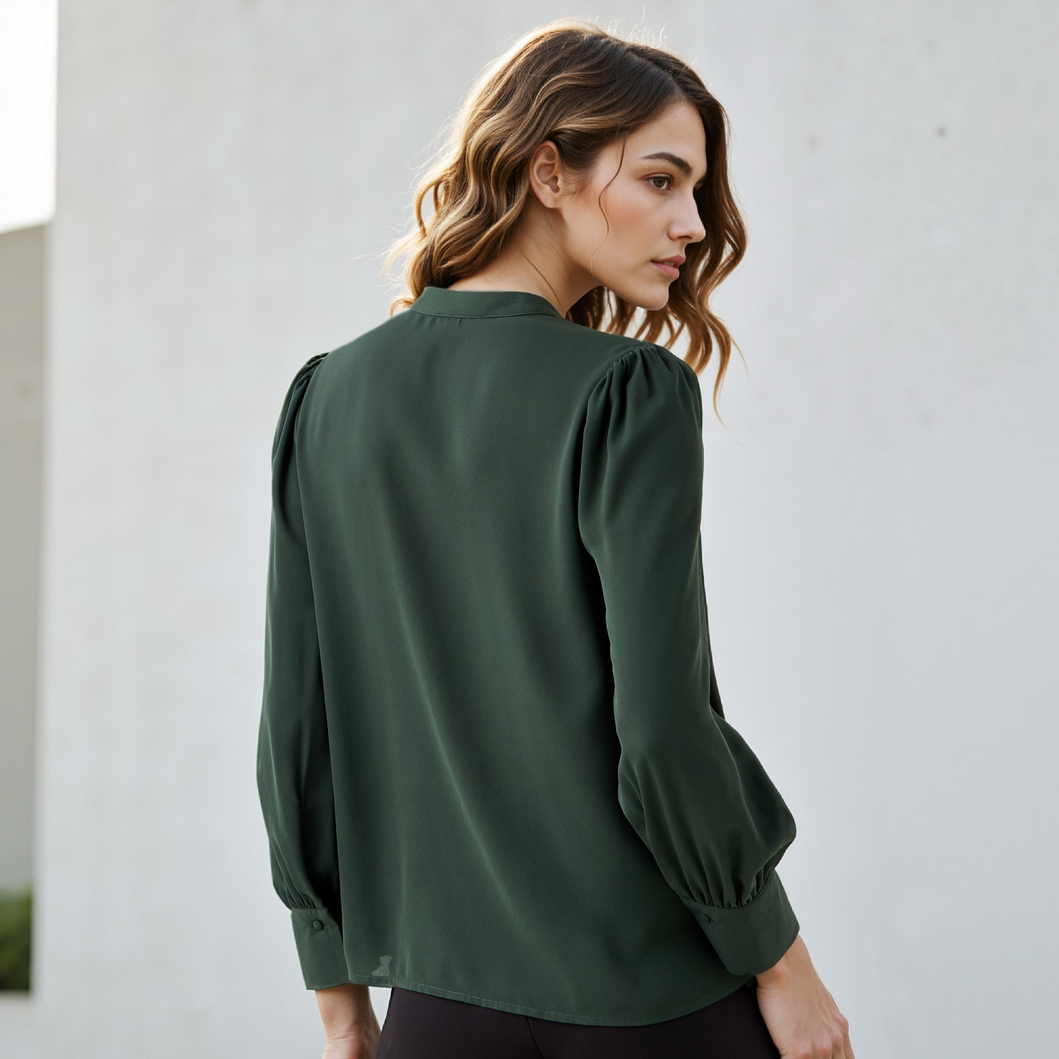Embellished Top with Puff Sleeves-women-clothing-shirtsandblouses-blouses-image-3
