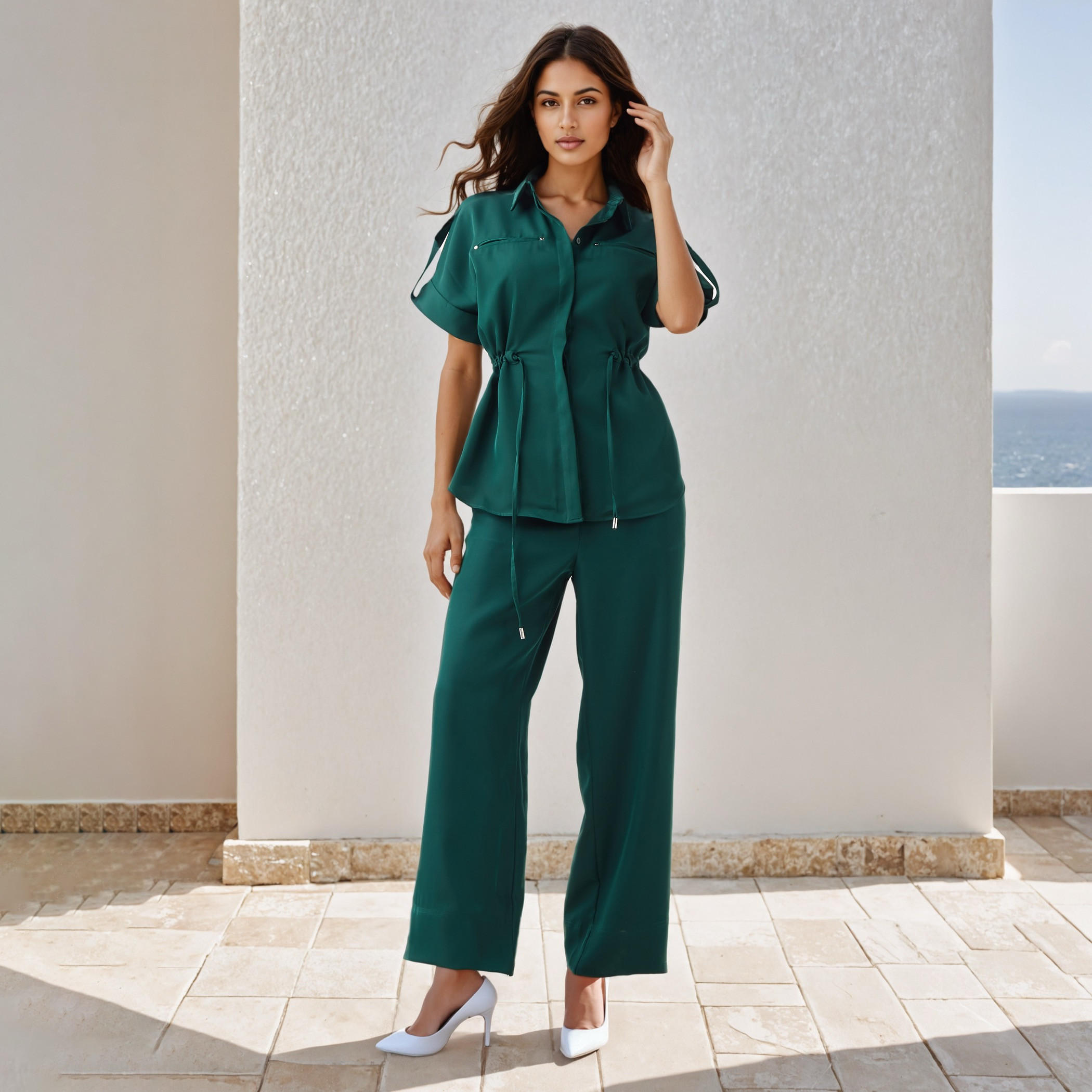Iconic Utility Flexi Waist Pants with Pockets-women-clothing-bottoms-trousers-image-2