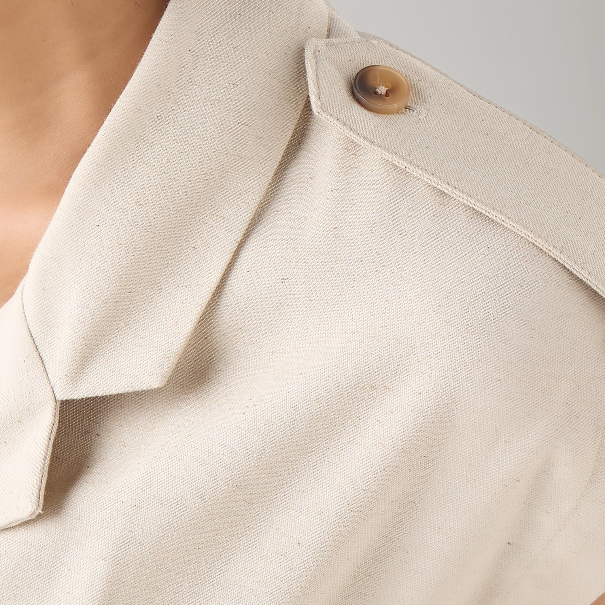 Iconic Utility Linen Blend Shirt Dress with Belt-women-clothing-dresses-image-5