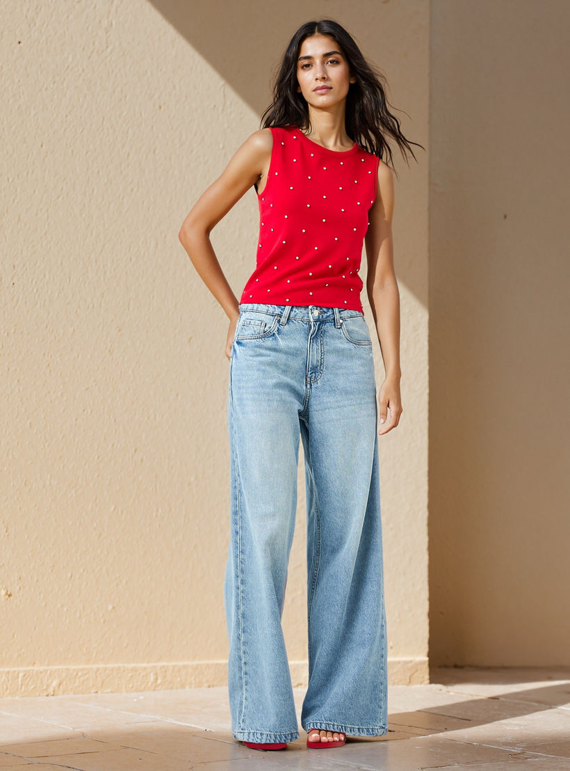 Iconic Stud Embellished Sleeveless Top-women-clothing-shirtsandblouses-blouses-image-2