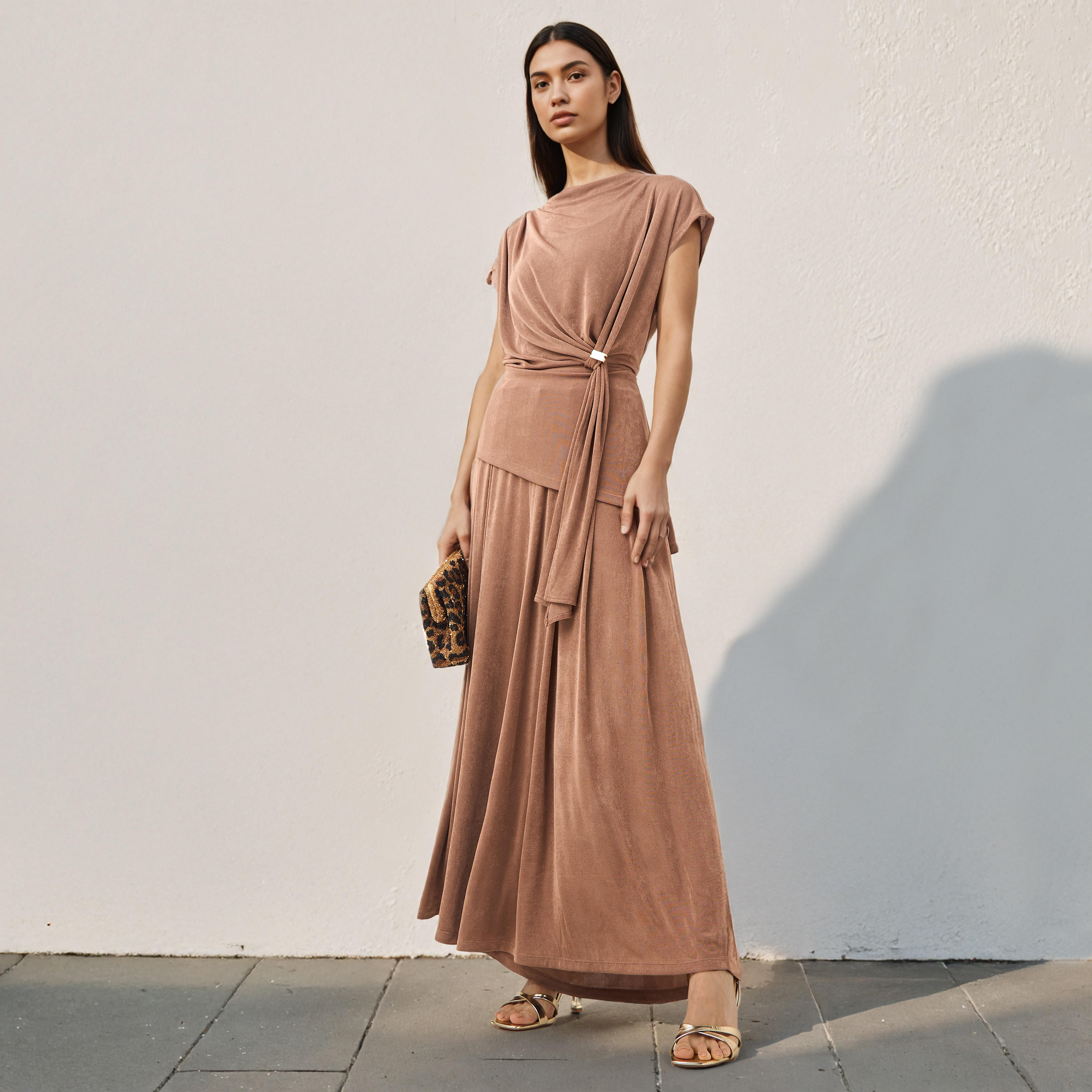 Iconic Draped Relaxed Fit Flexi Waist Pants-women-clothing-bottoms-trousers-image-2