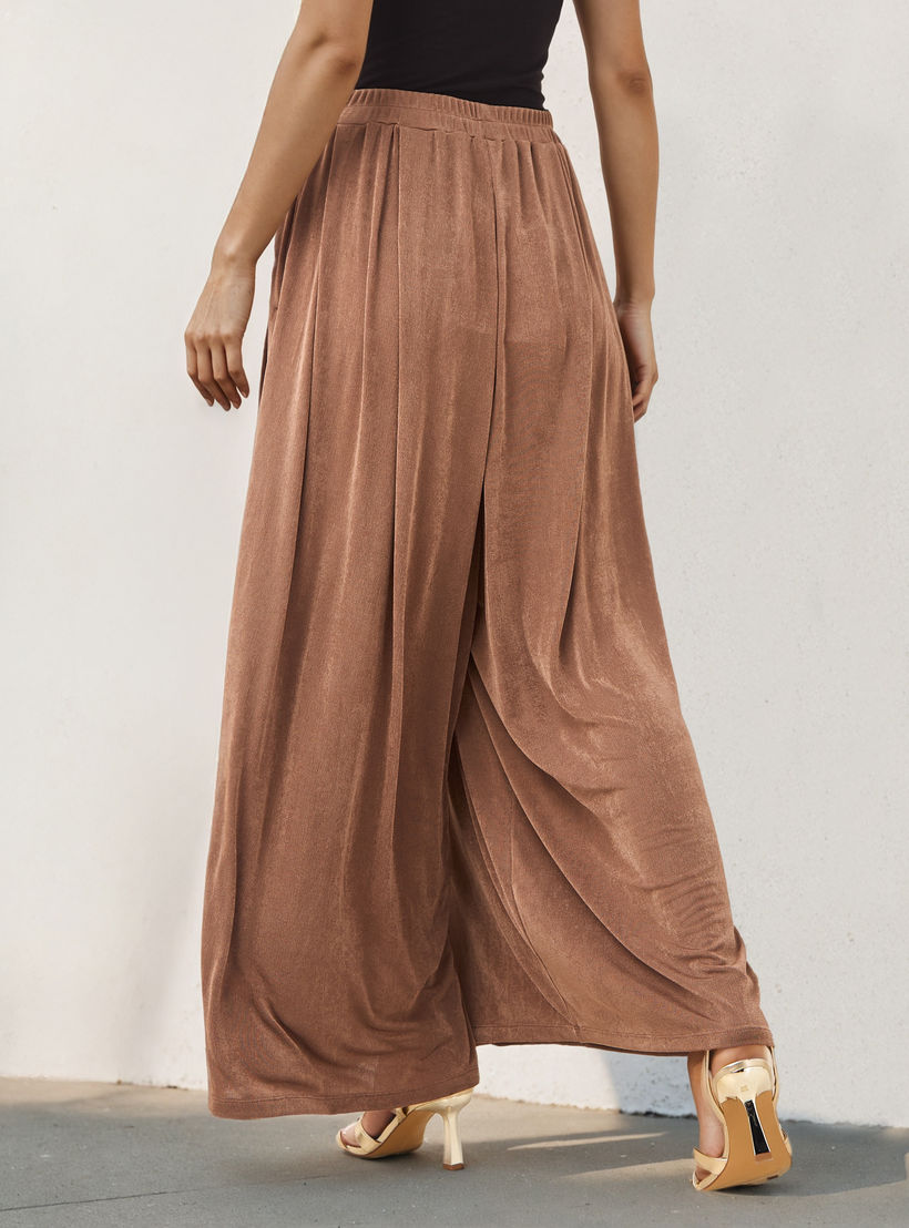 Iconic Draped Relaxed Fit Flexi Waist Pants-women-clothing-bottoms-trousers-image-3