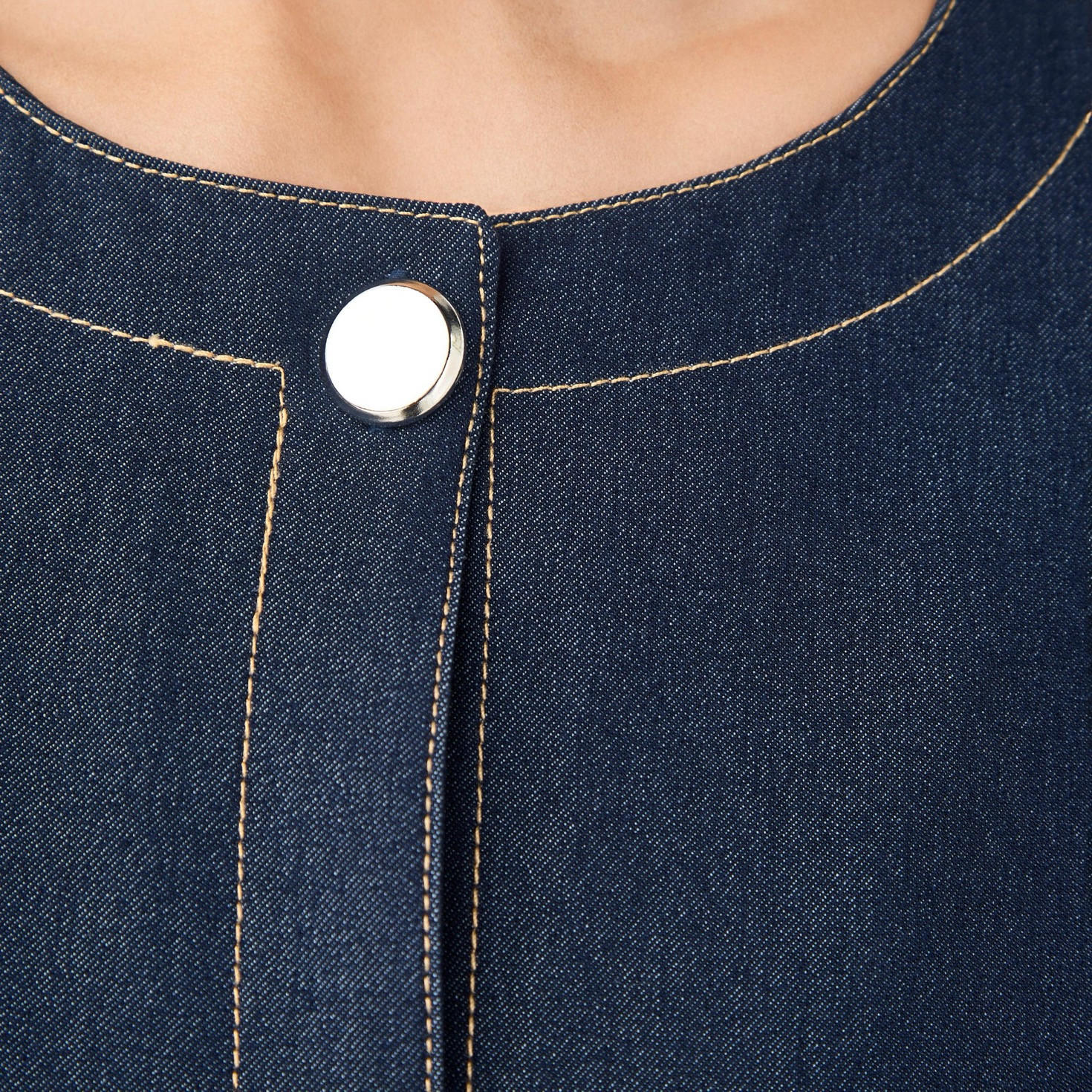 جاكيت دينم بقصّة عادية من آيكونيك-women-winterwear-coatsandjackets-jackets-image-5