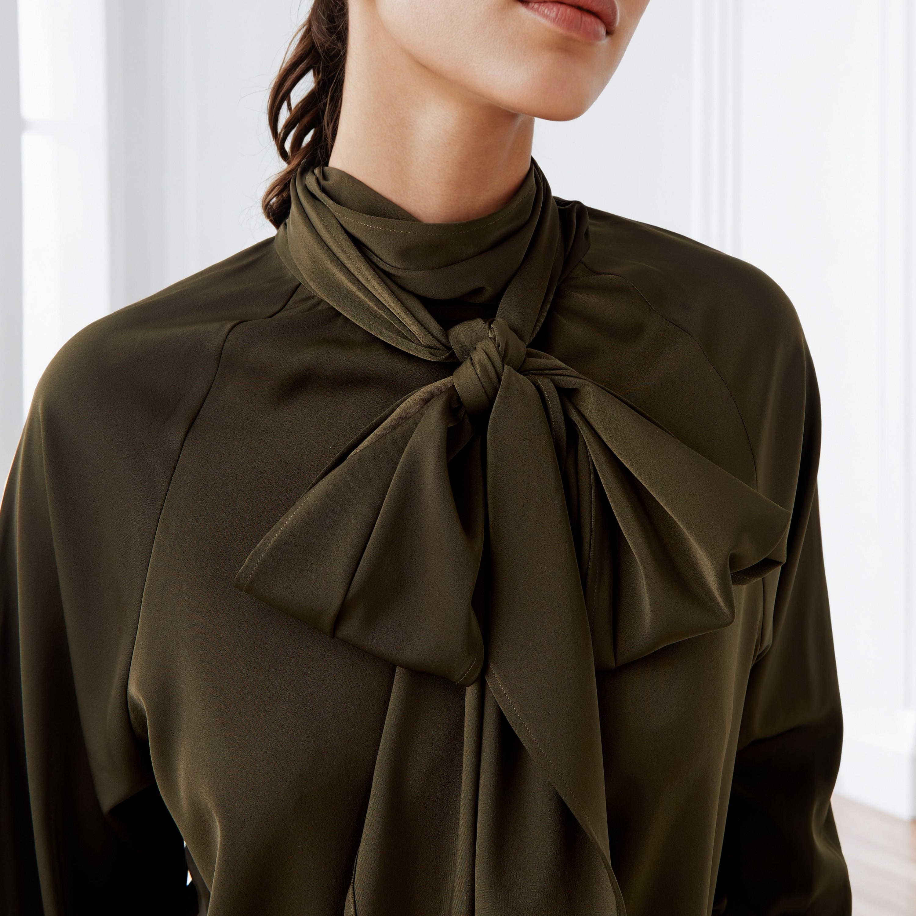Iconic Regular Fit Pussy Bow Neck Top-women-clothing-shirtsandblouses-blouses-image-4