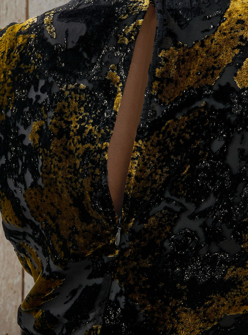 Iconic Burnout Detail Midi Dress-women-clothing-dresses-image-4
