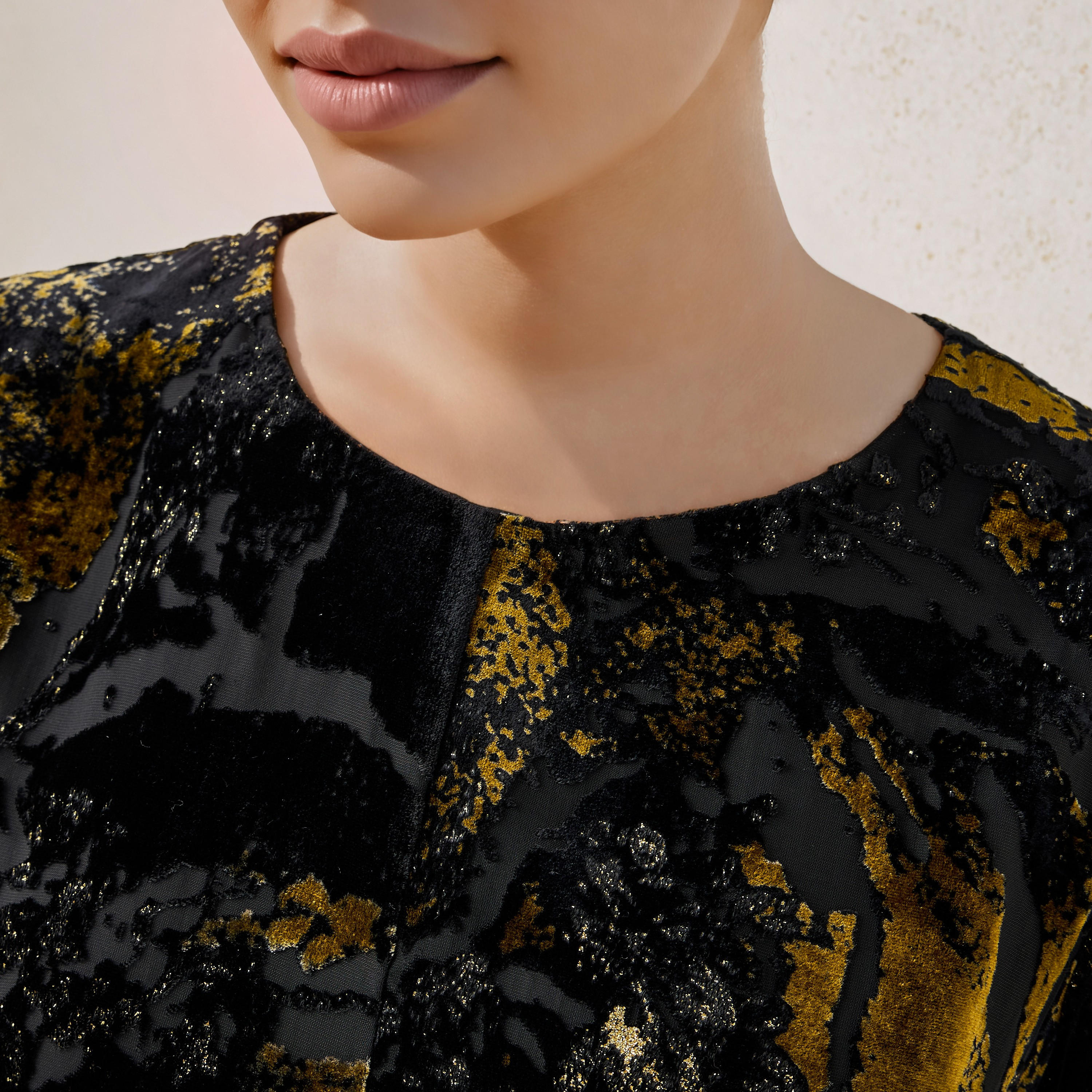 Iconic Burnout Detail Midi Dress-women-clothing-dresses-image-5