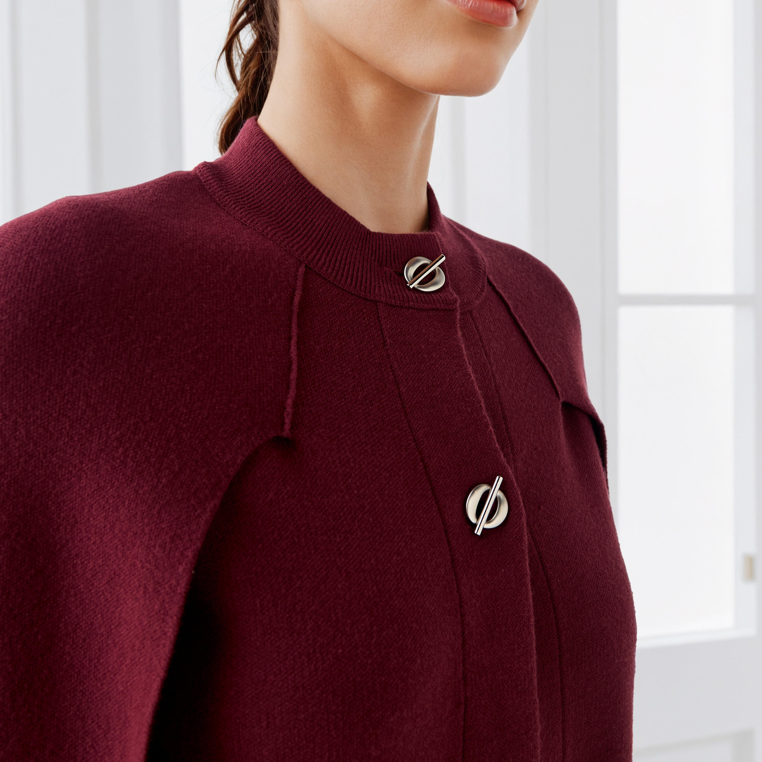 Iconic Relaxed Fit Cape Top-women-winterwear-cardigansandjumpers-cardigans-image-4