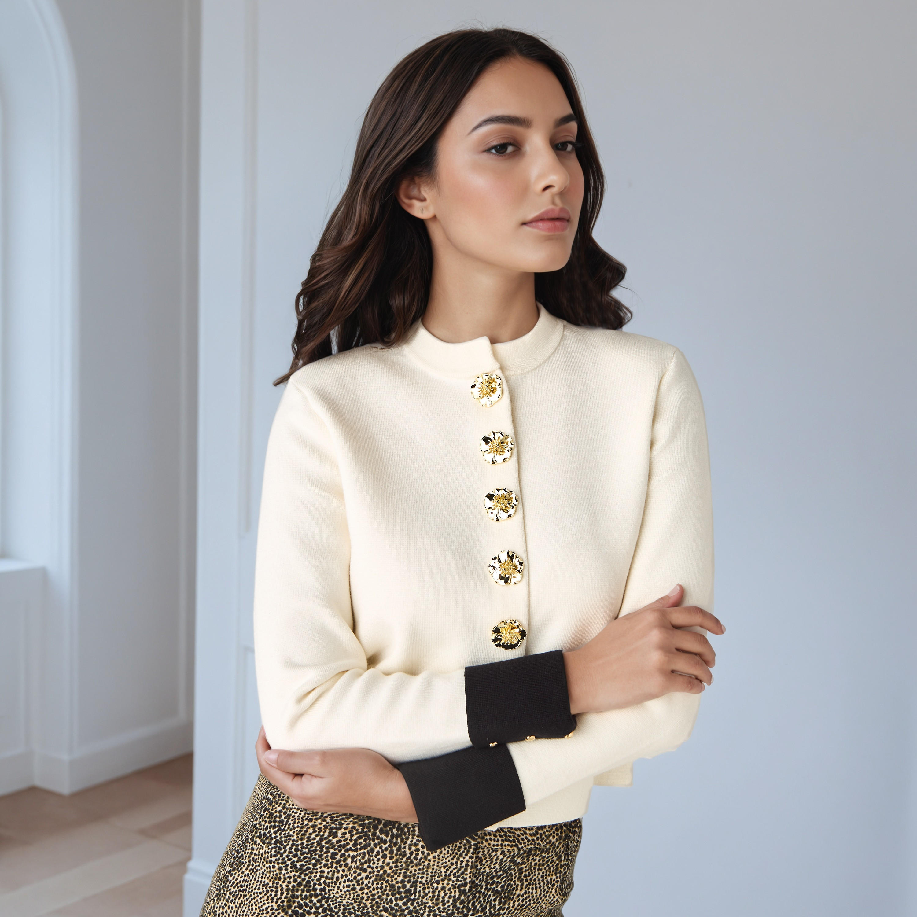 كارديجان بأزرار من آيكونيك-women-winterwear-cardigansandjumpers-cardigans-image-1