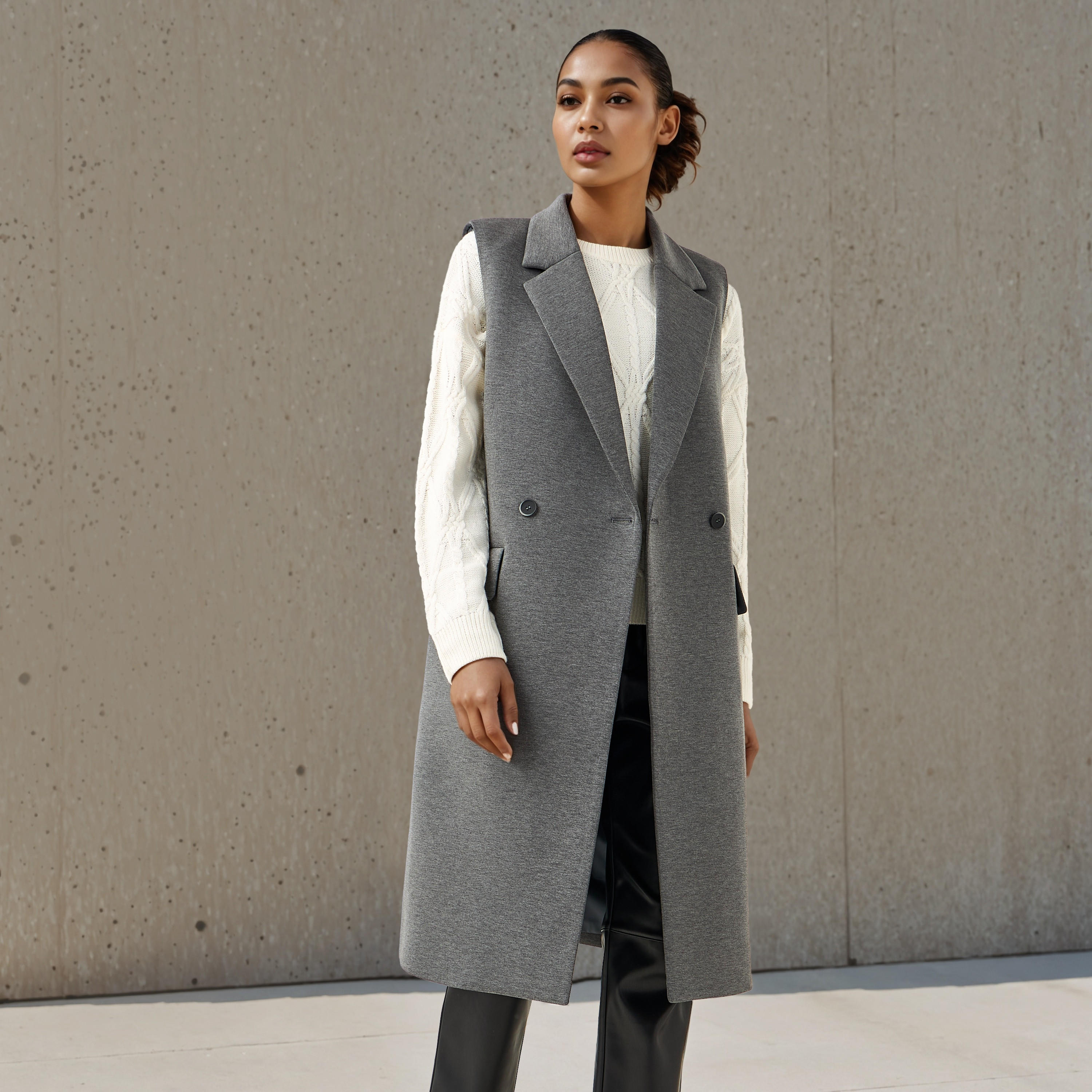 Iconic Notch Lapel Sleeveless Trench Coat-women-clothing-coatsandjackets-coats-image-1