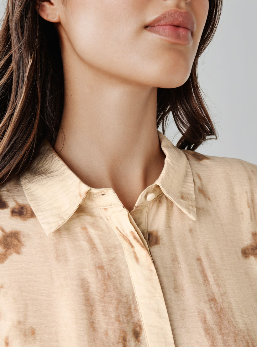 Iconic Printed Collared Trapeze Dress-women-clothing-dresses-image-3
