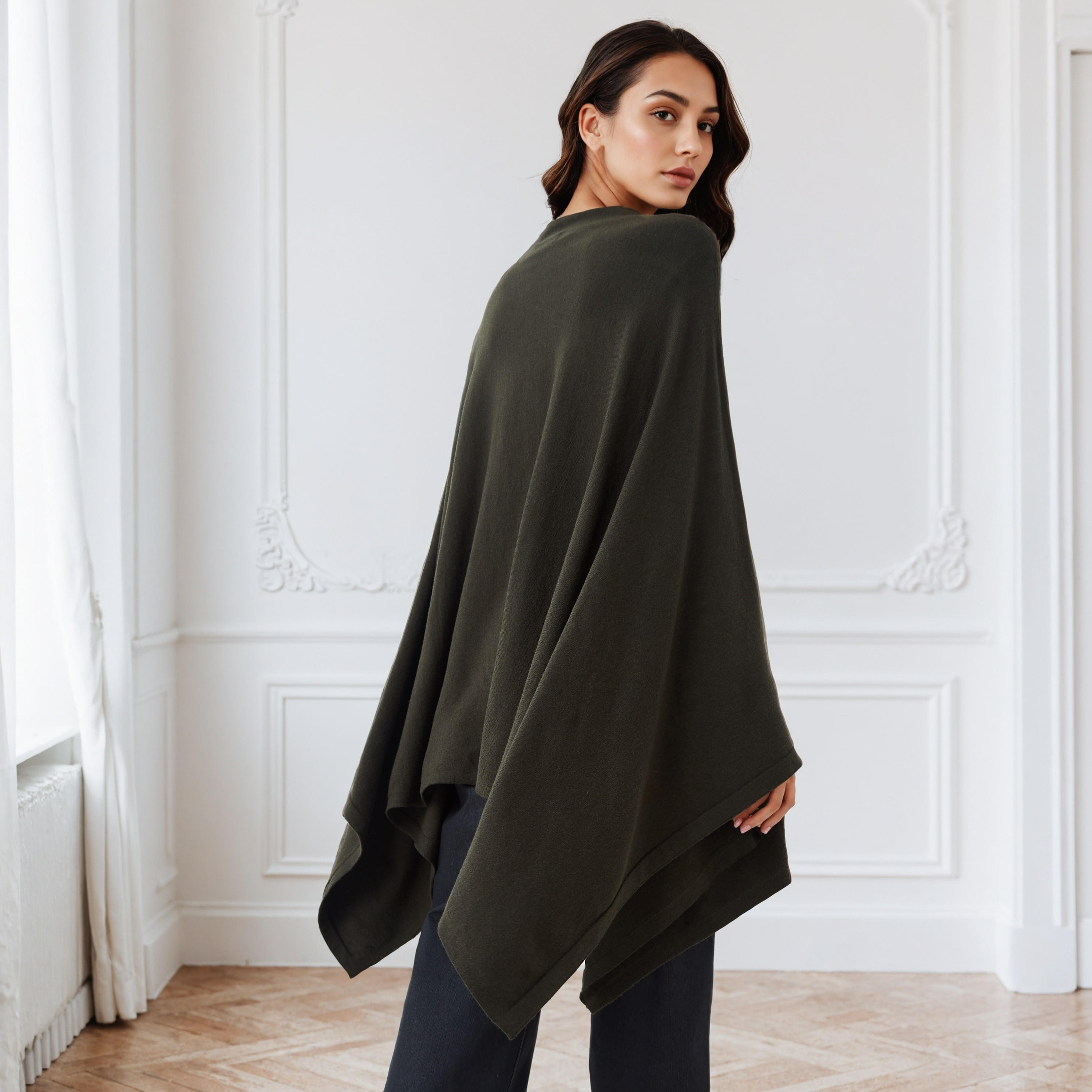 Iconic Cape Top with Long Sleeves-women-winterwear-cardigansandjumpers-cardigans-image-3