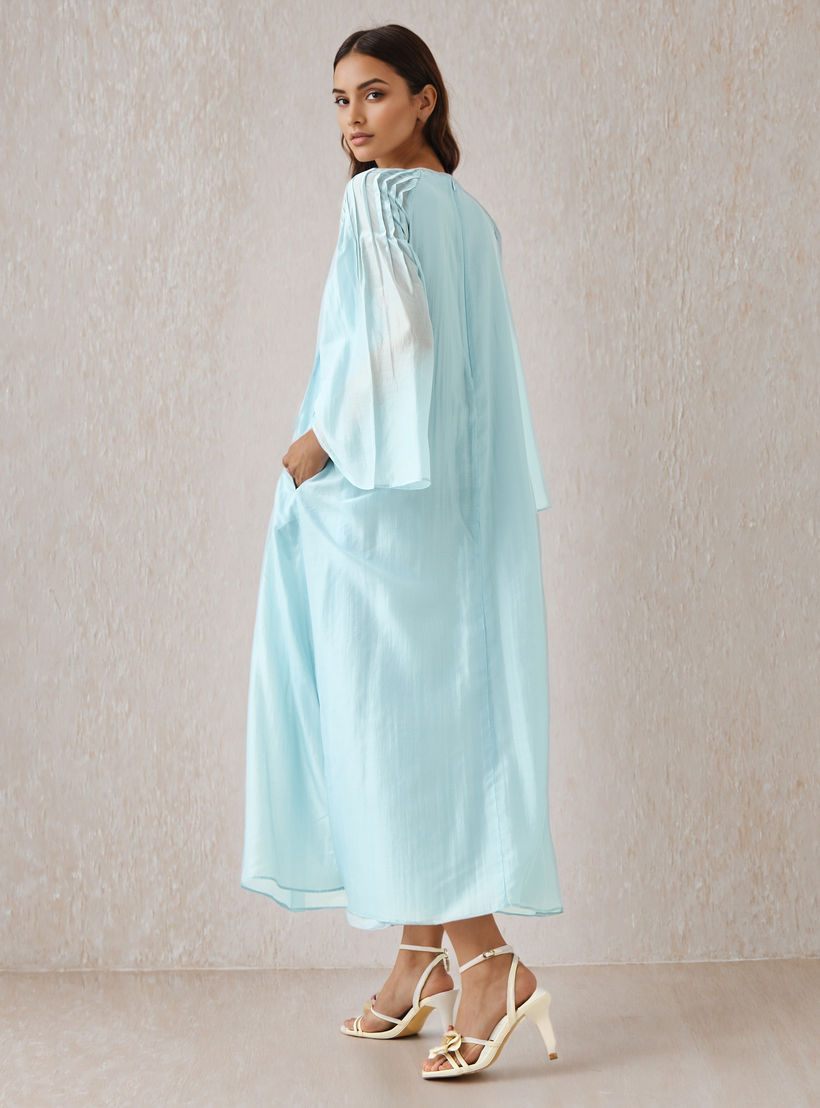 Iconic Pintuck Maxi Dress with Pocket-women-clothing-dresses-image-3