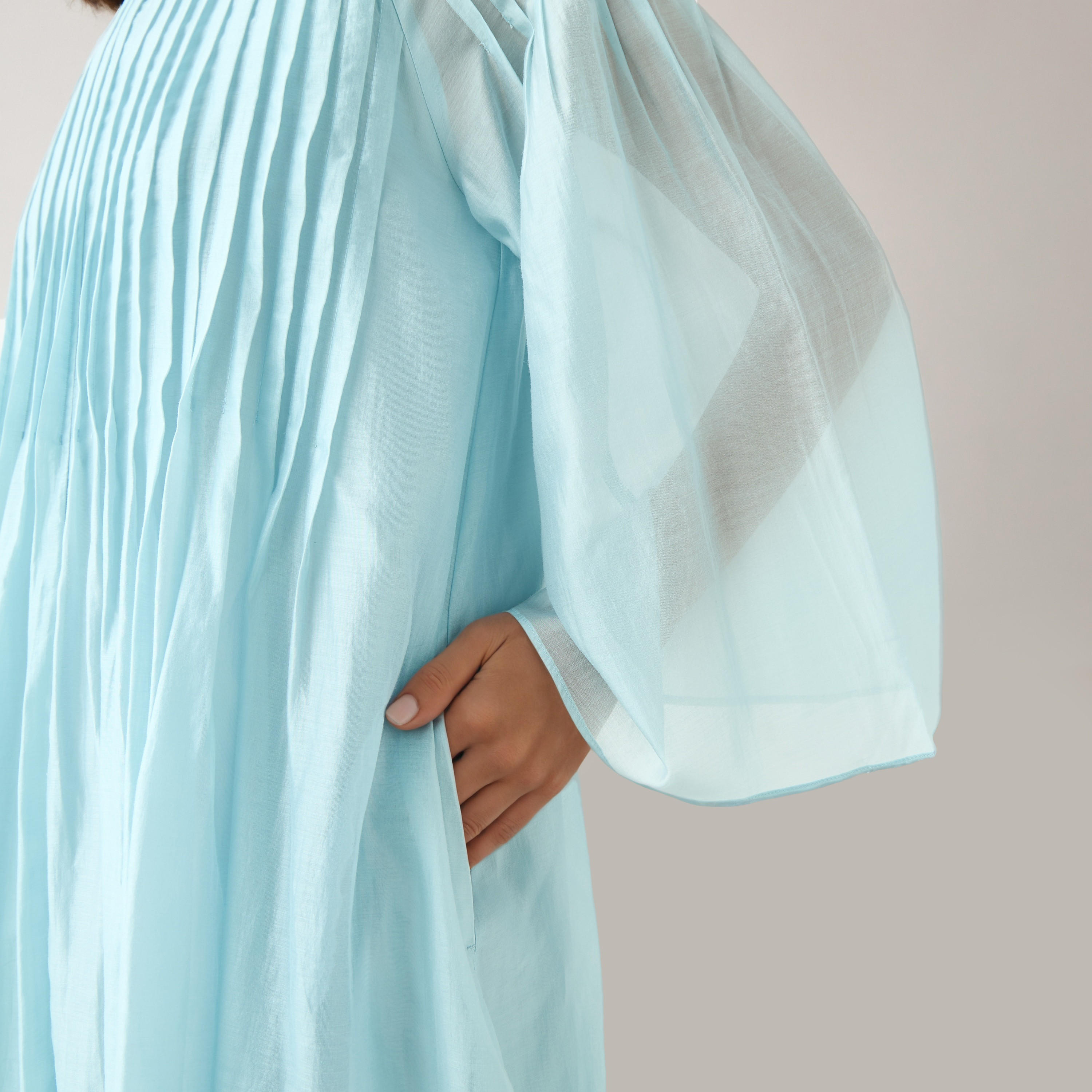 Iconic Pintuck Maxi Dress with Pocket-women-clothing-dresses-image-4