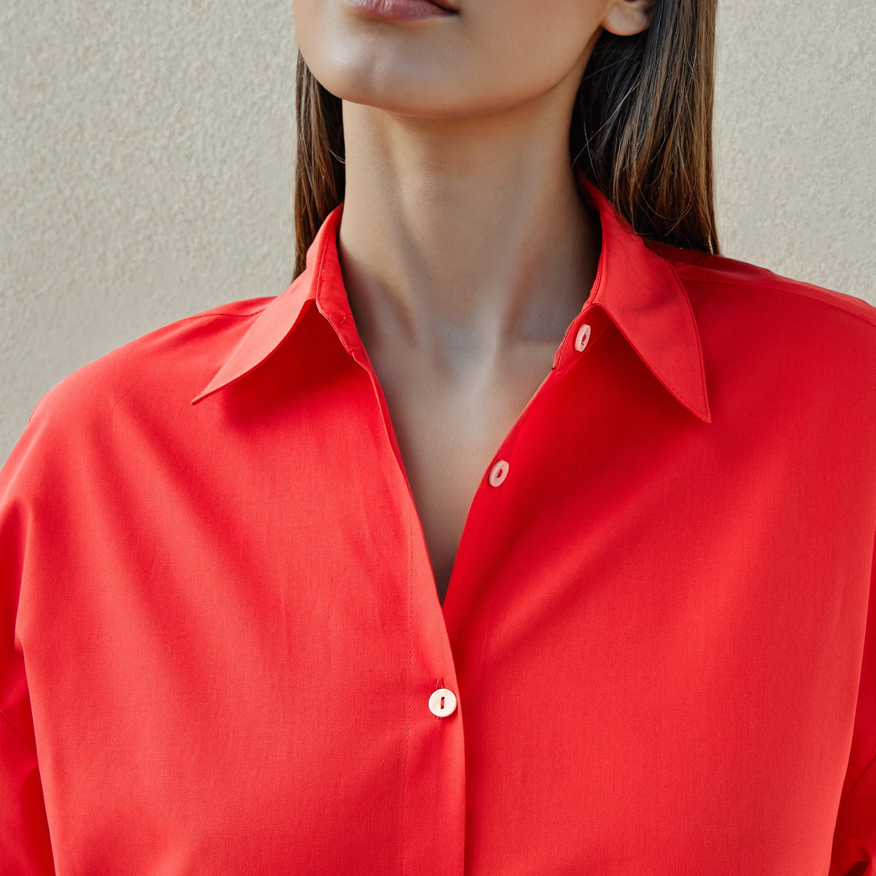 قميص قطن بتزيينات مفرغة من آيكونيك-women-clothing-shirtsandblouses-shirts-image-3