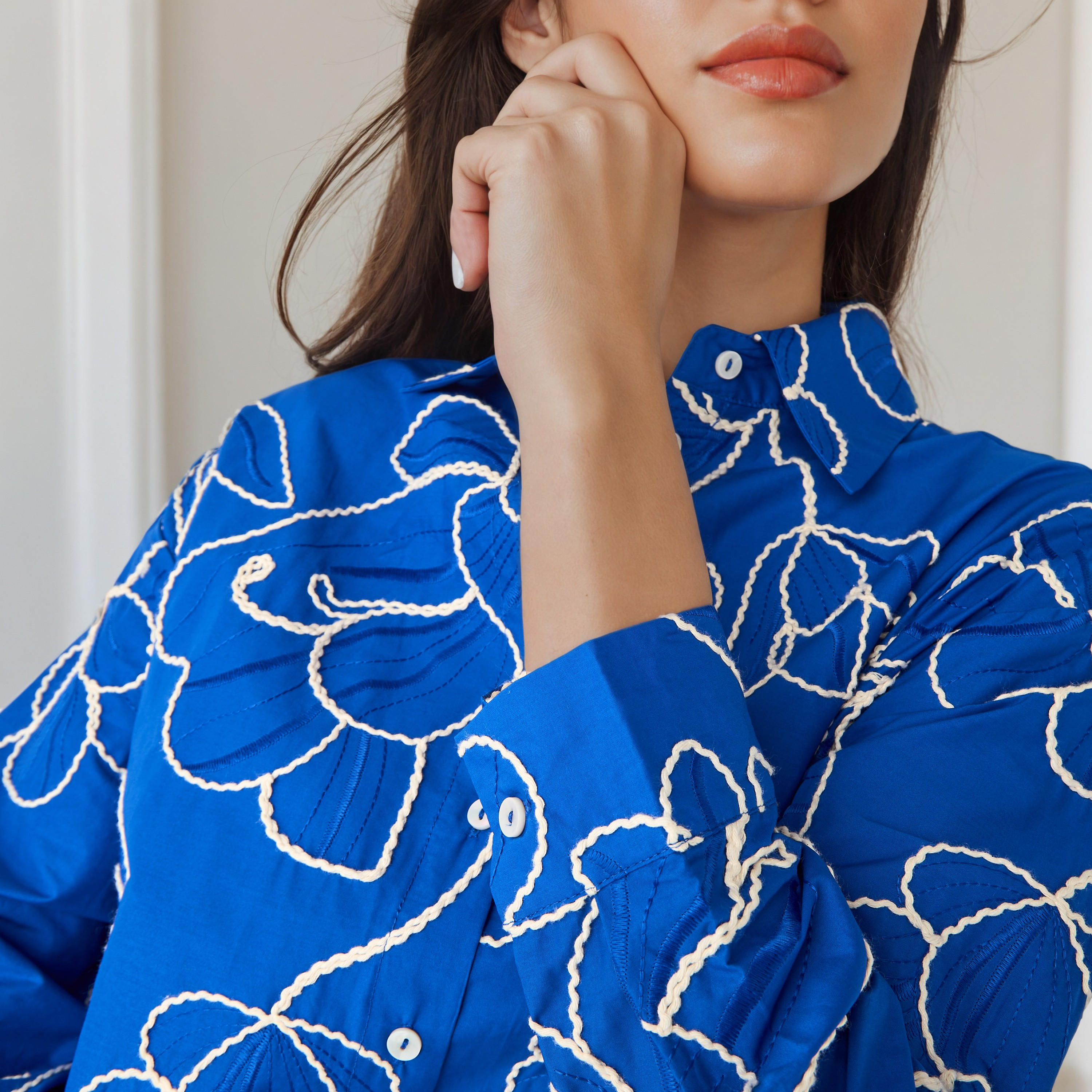 Iconic Oversized Embroidered Cotton Shirt-women-clothing-shirtsandblouses-shirts-image-5