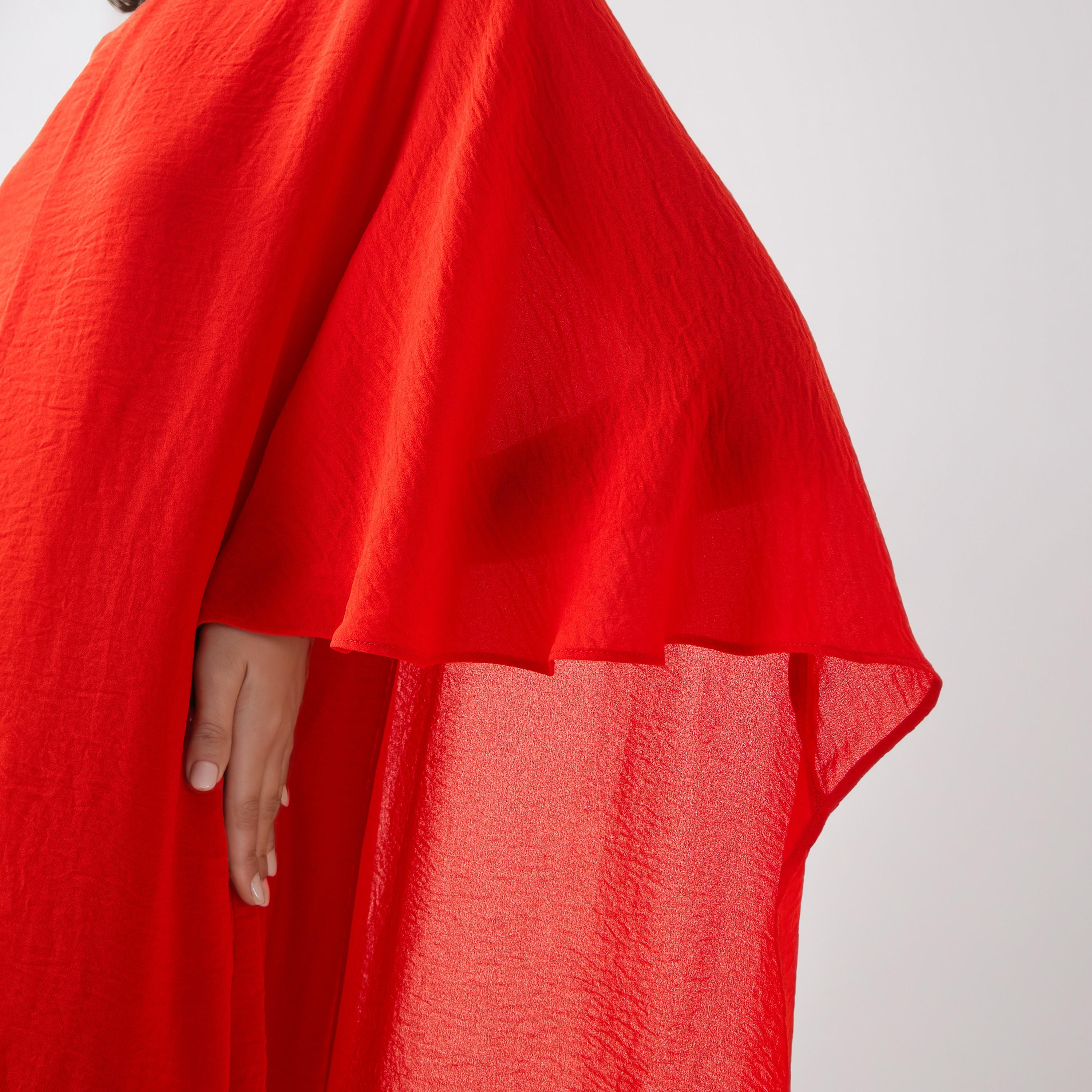 فستان حفلات ميدي بأكمام كاب من آيكونيك-women-clothing-dresses-image-4