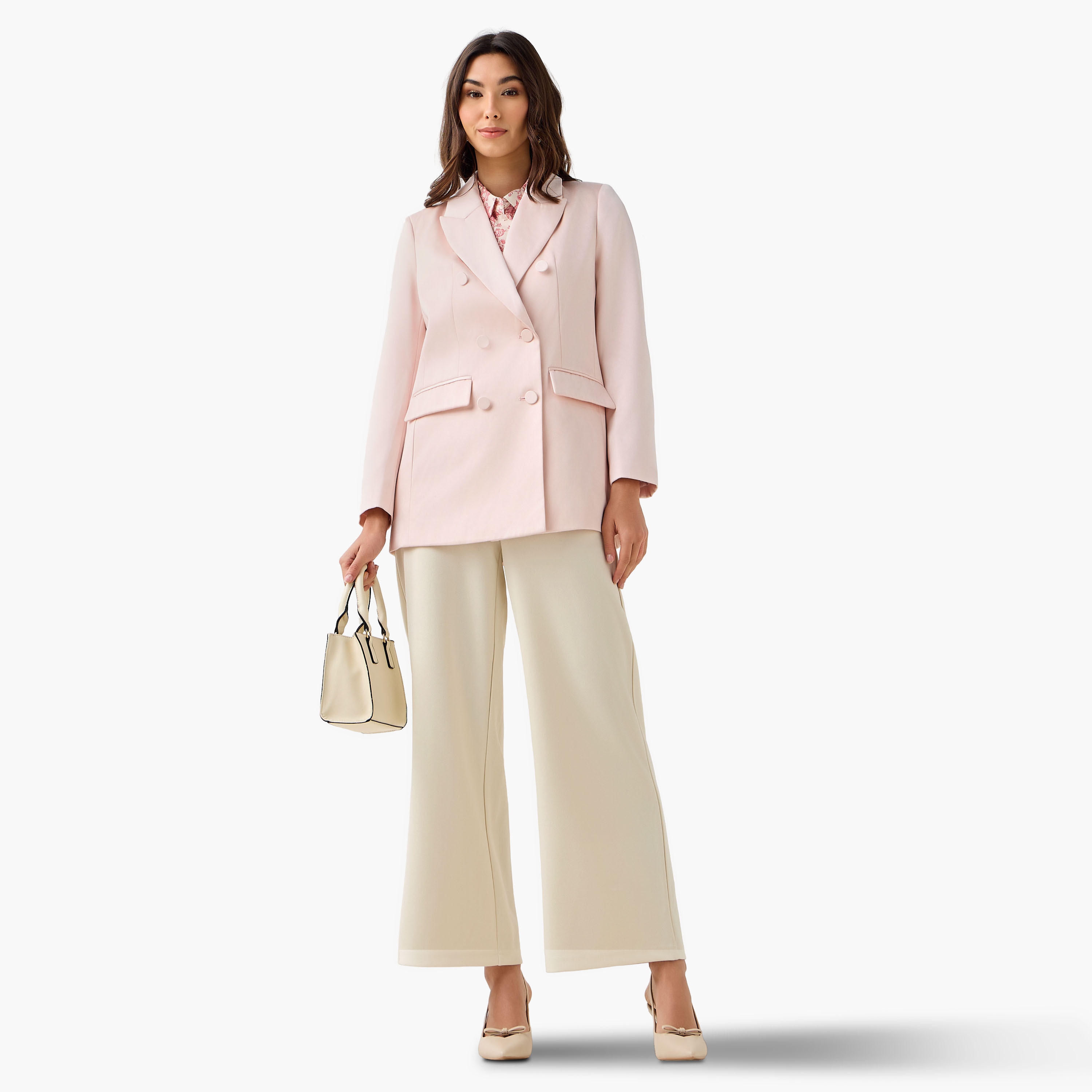 جاكيت ساتان بقصّة عادية وياقة مطوية من آيكونيك-women-winterwear-coatsandjackets-jackets-image-3