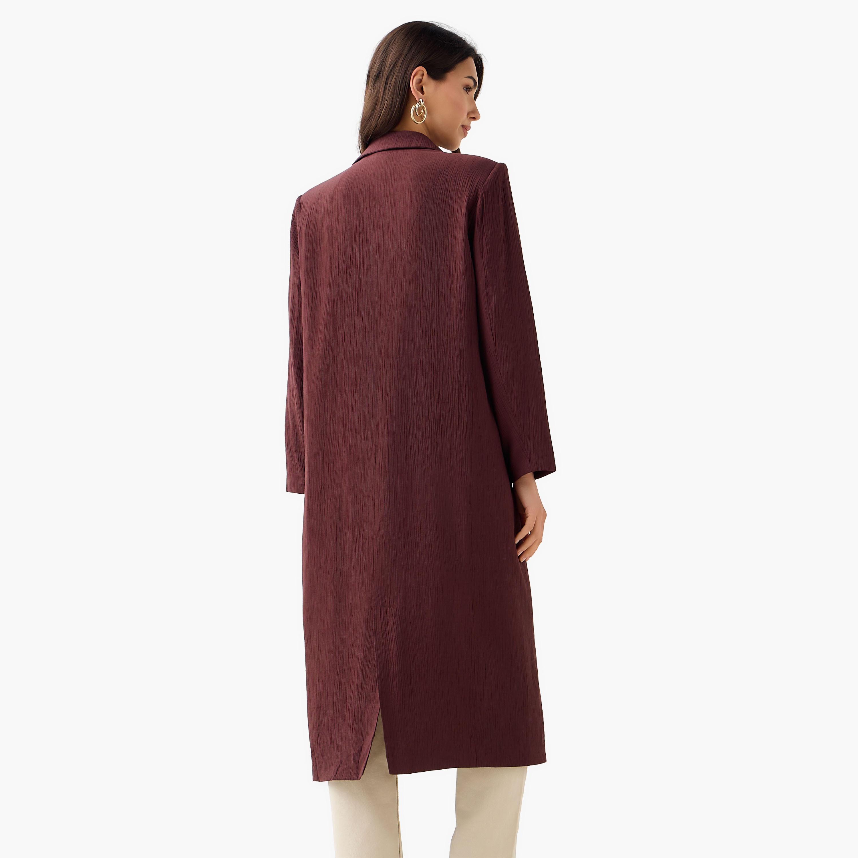 معطف كلاسيكي بجيوب من آيكونيك-women-clothing-coatsandjackets-coats-image-3