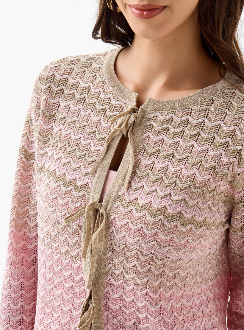 Iconic Regular Fit Round Neck Cardigan-women-winterwear-cardigansandjumpers-cardigans-image-7