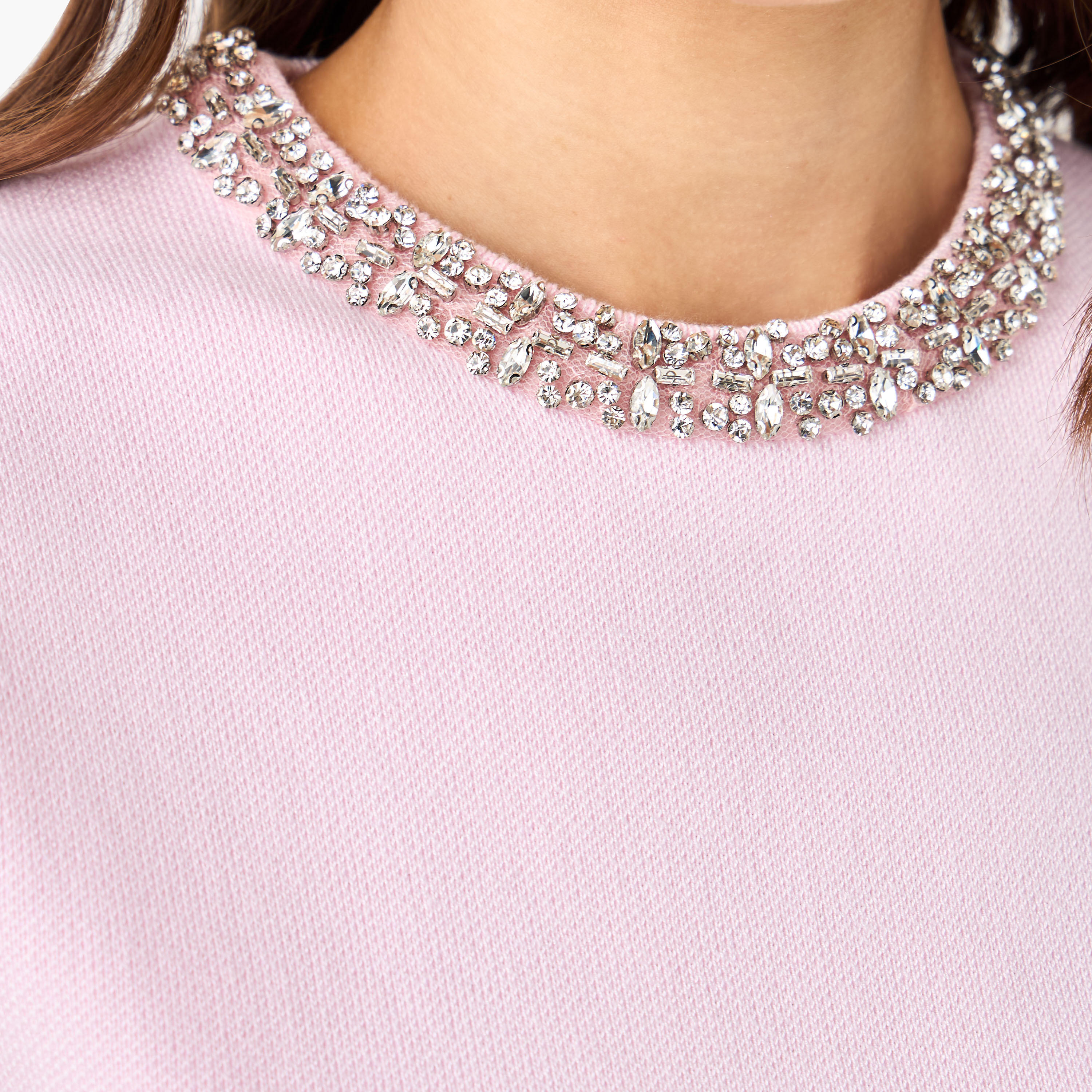 بلوزة مزيّنة بقصّة عادية من أيكونيك-women-clothing-tshirts-image-4