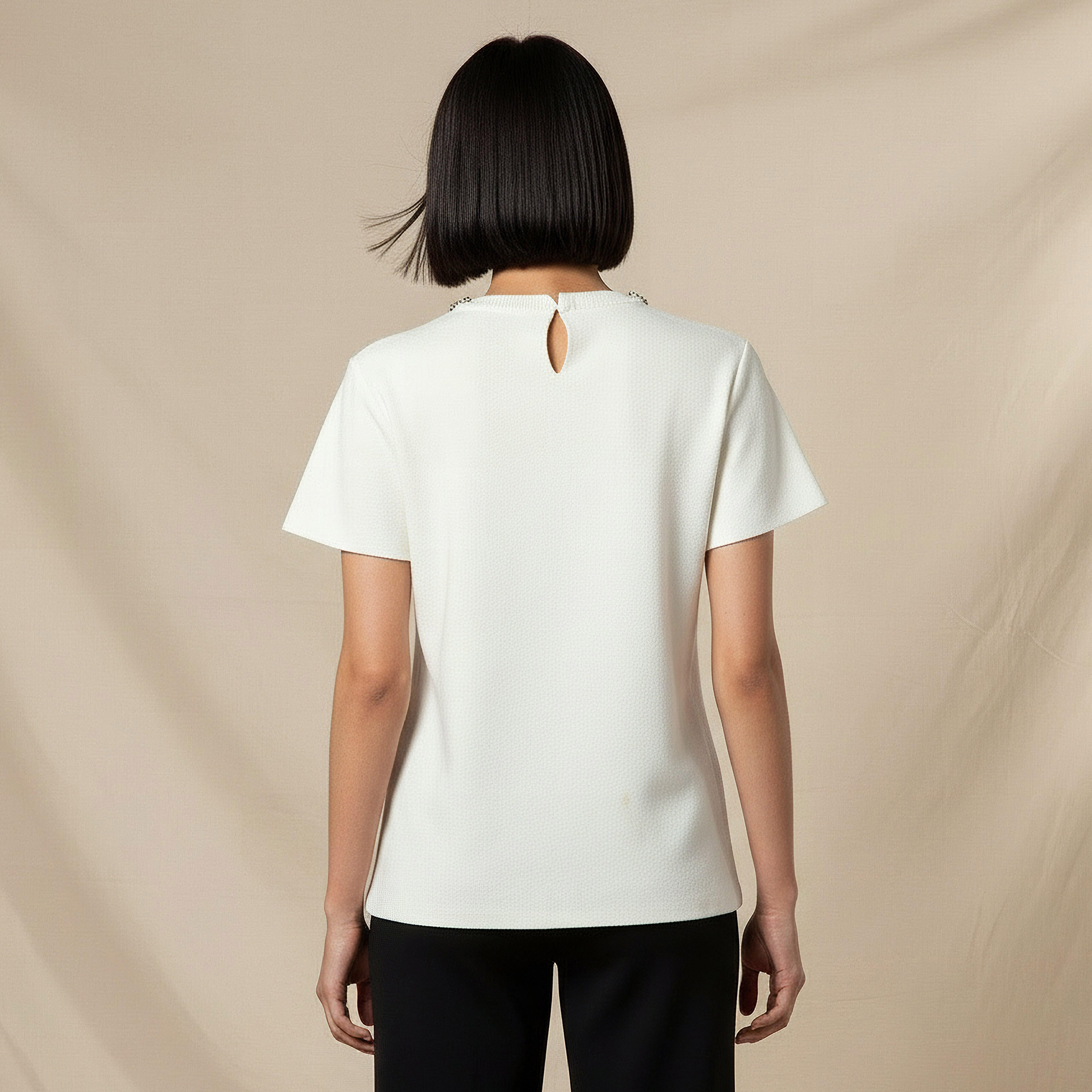 Iconic Regular Fit Top with Embellishment-women-clothing-tshirts-image-3