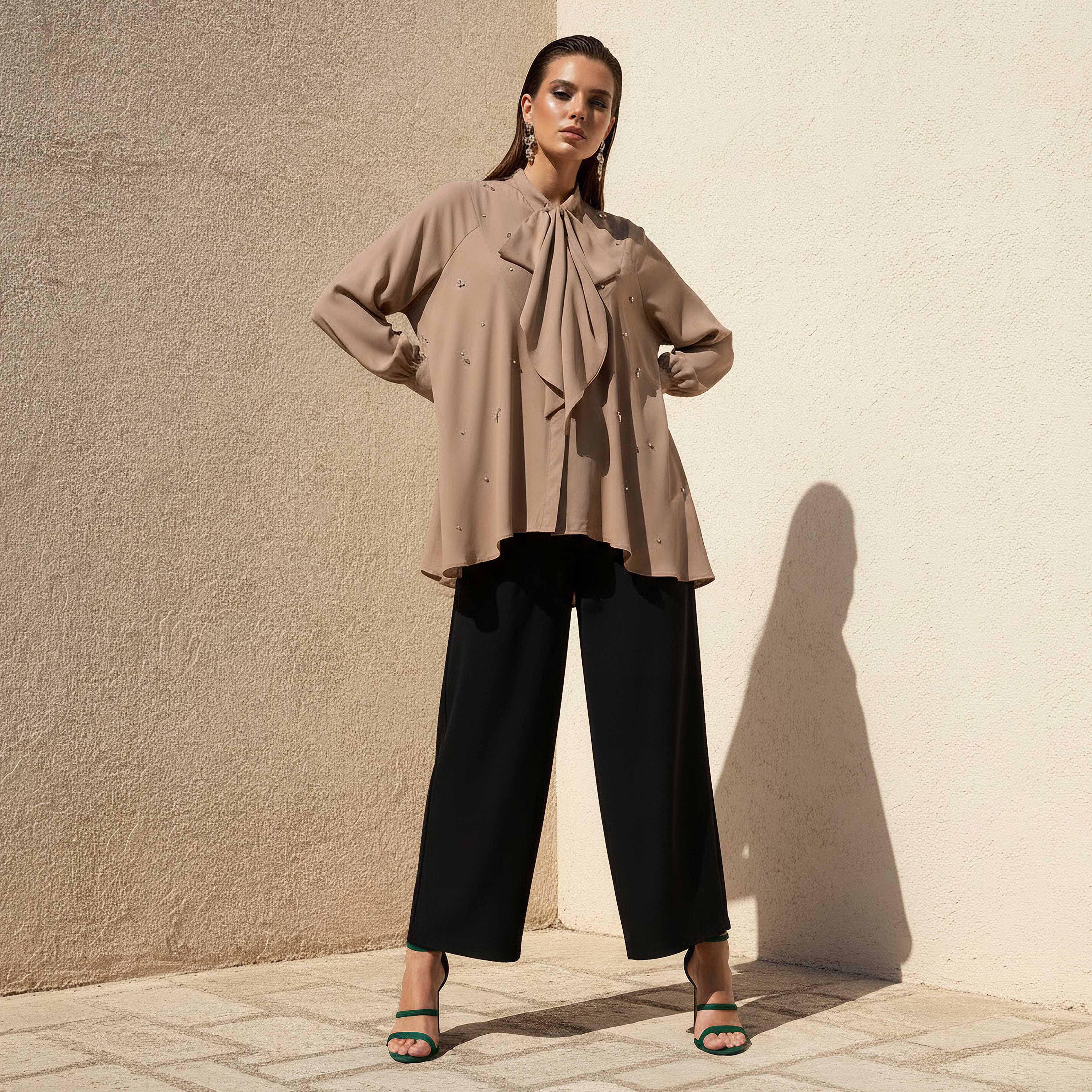 Iconic Relaxed Fit Top with Rhinestone Embellishments-women-clothing-shirtsandblouses-blouses-image-3
