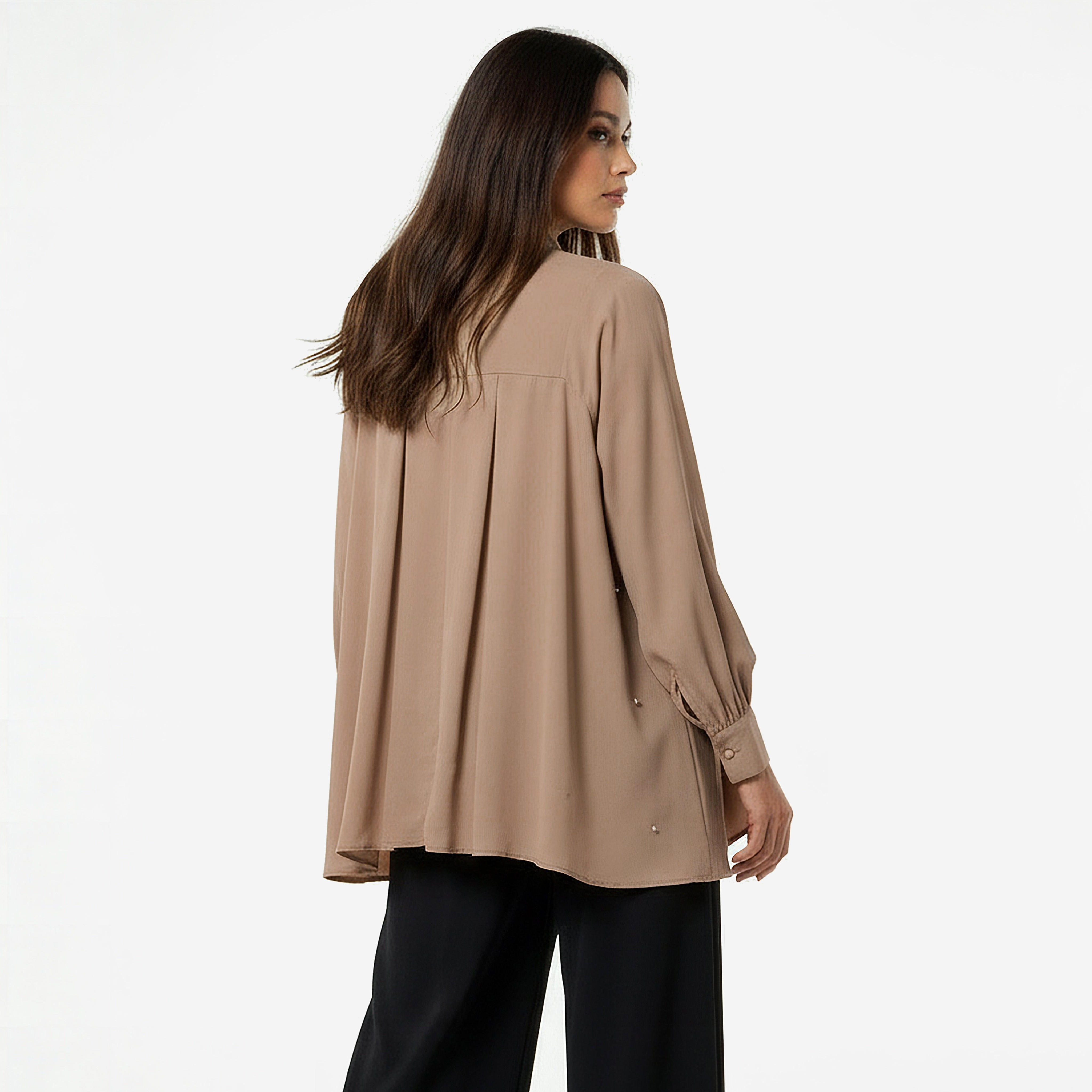 Iconic Relaxed Fit Top with Rhinestone Embellishments-women-clothing-shirtsandblouses-blouses-image-5