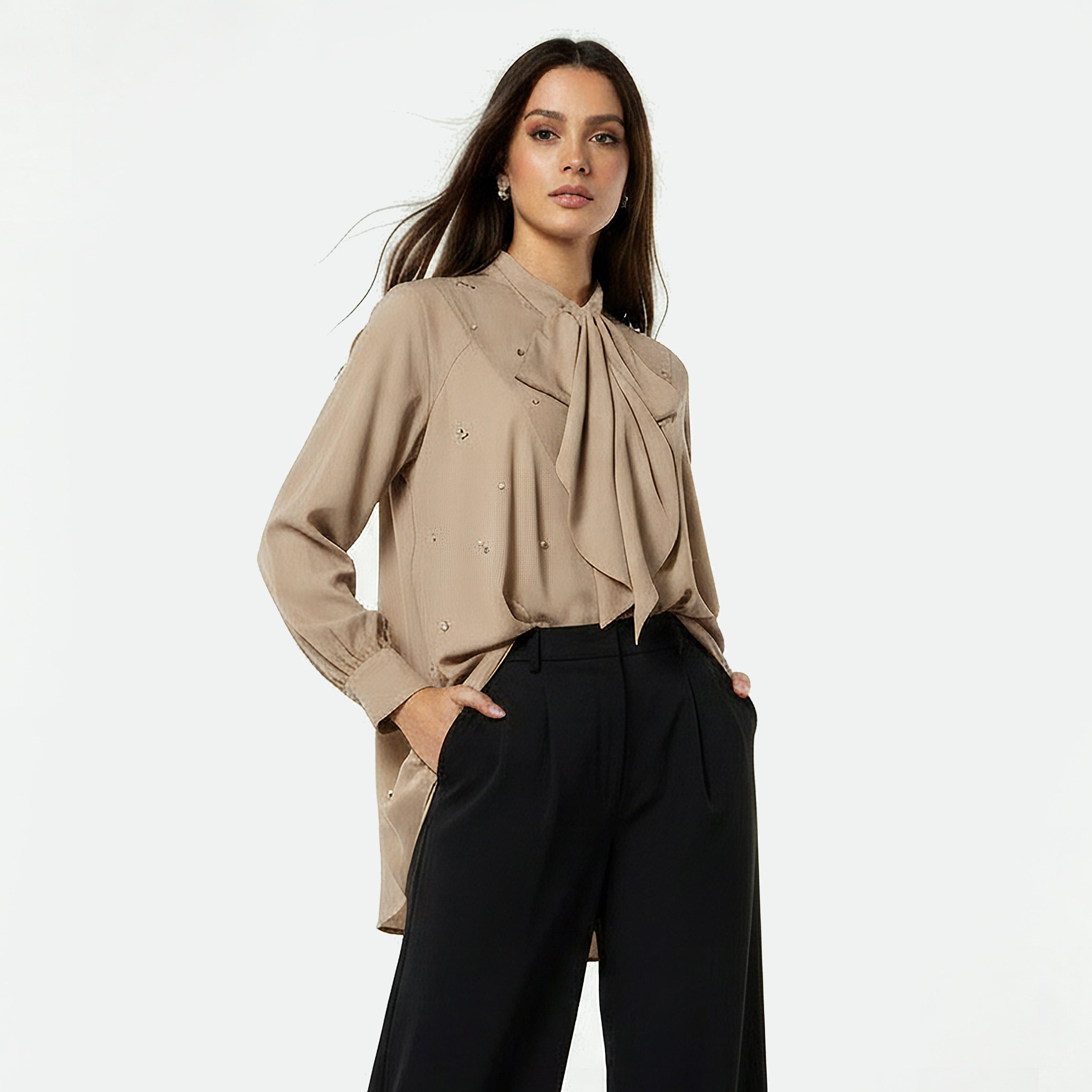 Iconic Relaxed Fit Top with Rhinestone Embellishments-women-clothing-shirtsandblouses-blouses-image-6