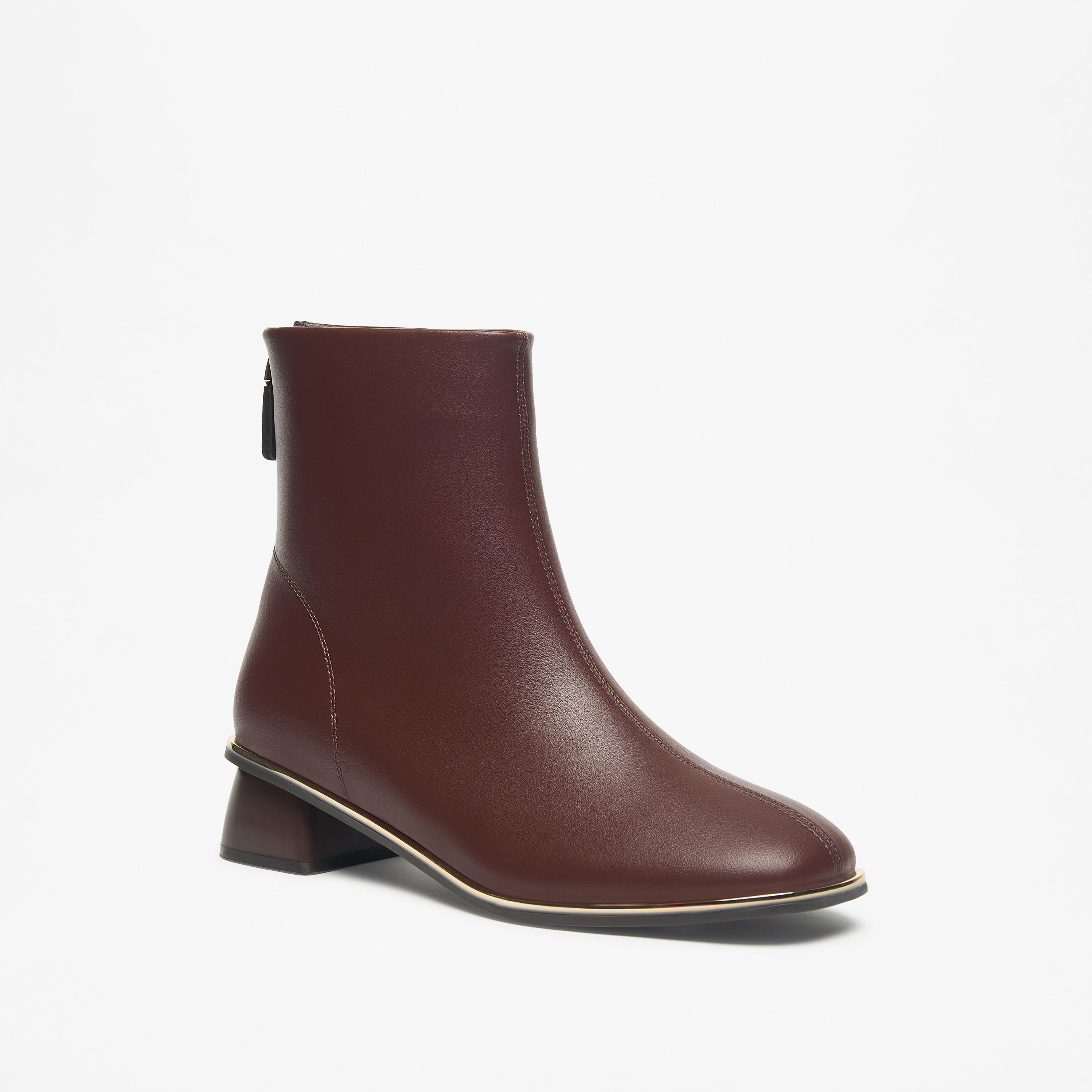 Celeste Women's Solid Ankle Boots with Zip Closure-women-shoes-boots-image-7