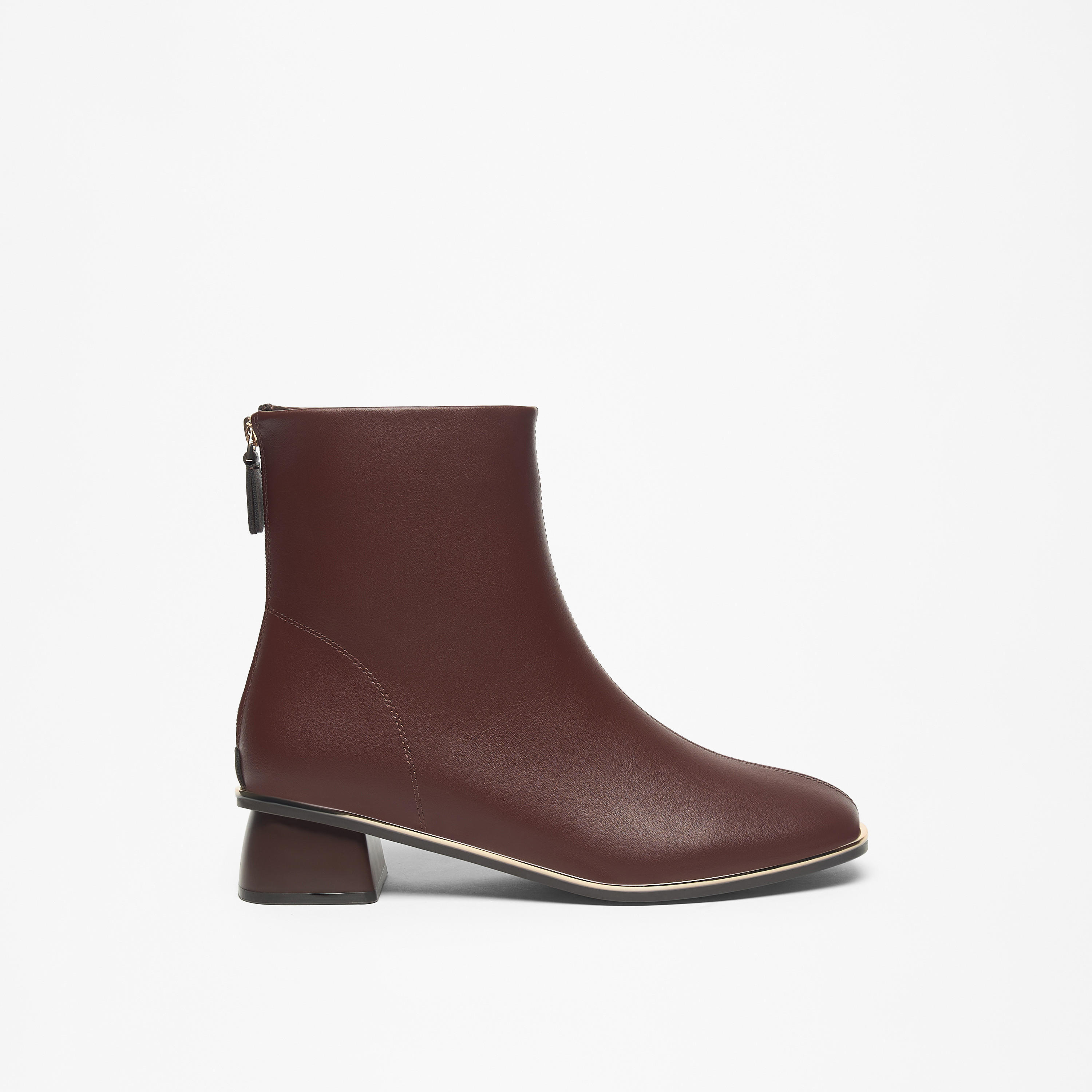 Celeste Women's Solid Ankle Boots with Zip Closure-women-shoes-boots-image-9