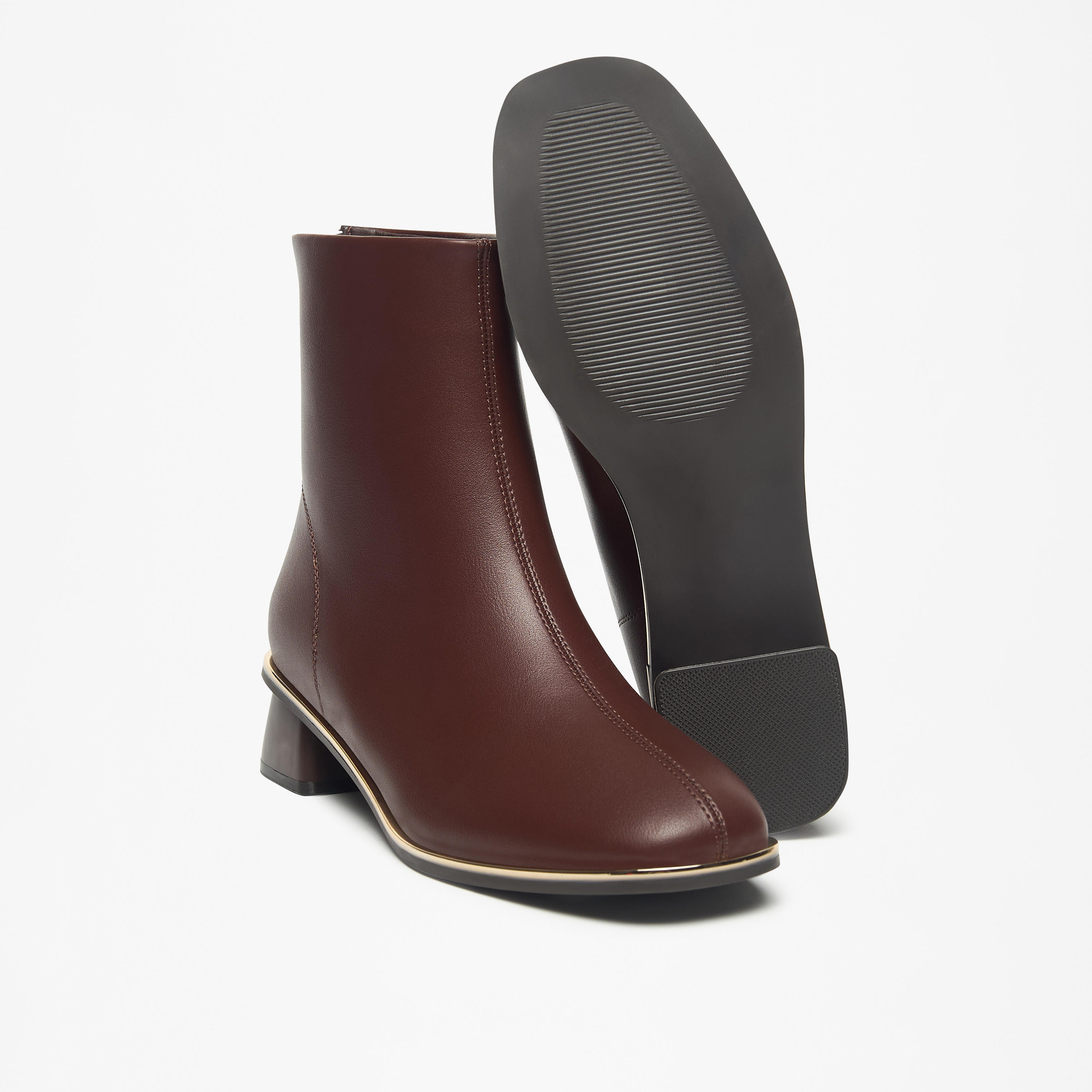 Celeste Women's Solid Ankle Boots with Zip Closure-women-shoes-boots-image-11