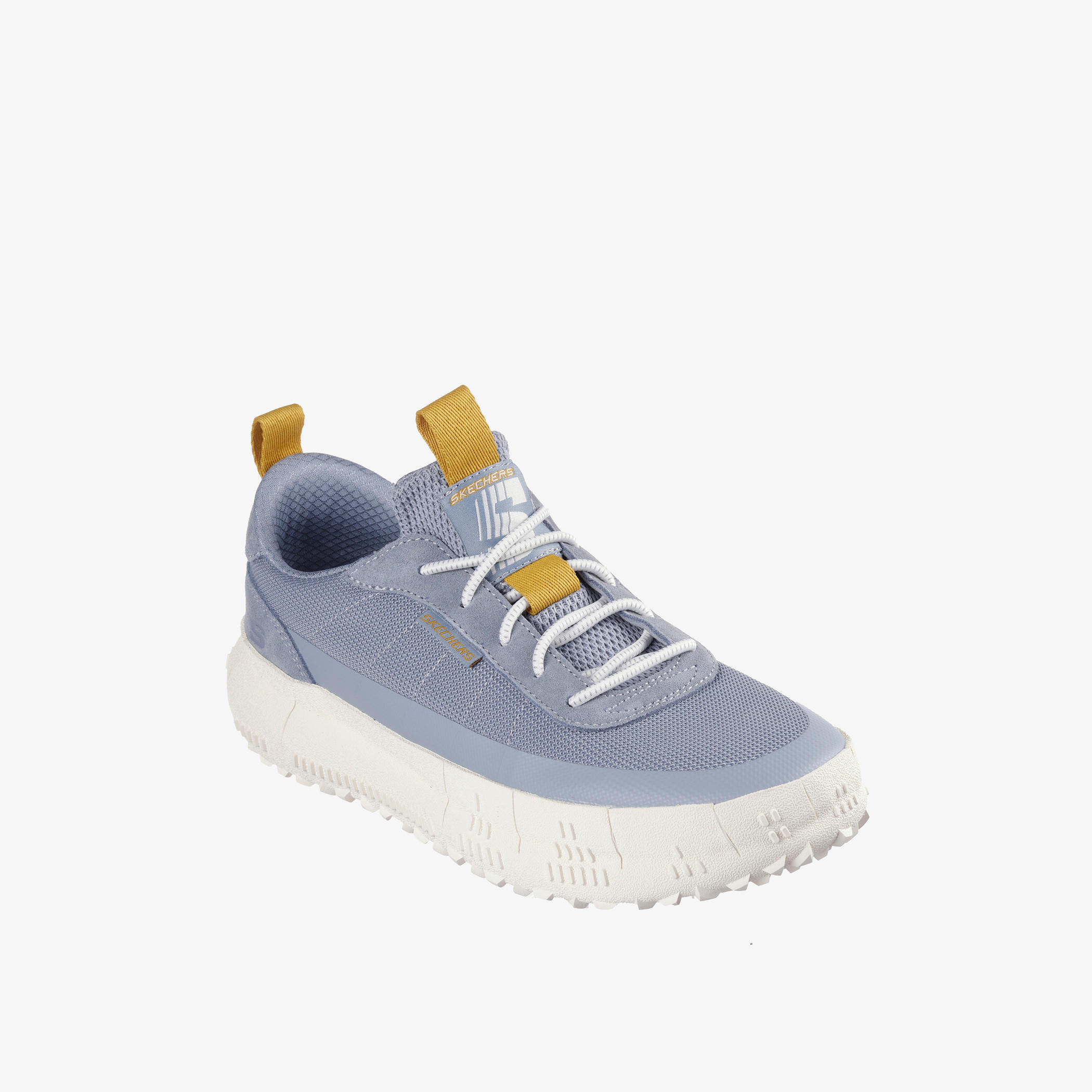 Skechers Men's Panelled Lace-Up Sports Shoes - REVO KELCE-sports-men-shoes-image-1