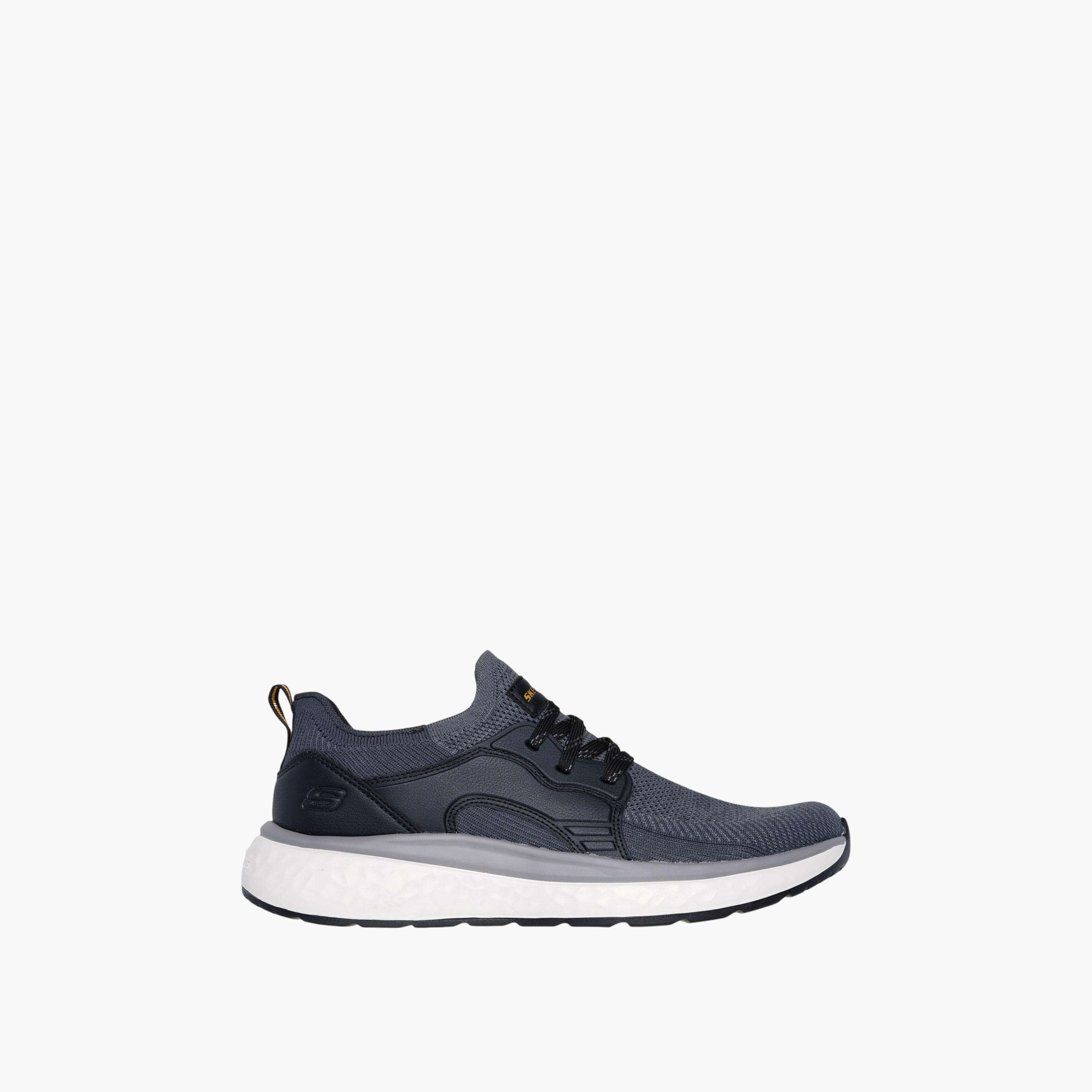 حذاء رياضي لانسر برباط للرجال من سكتشرز - 210986-BKGY-sports-men-shoes-image-2