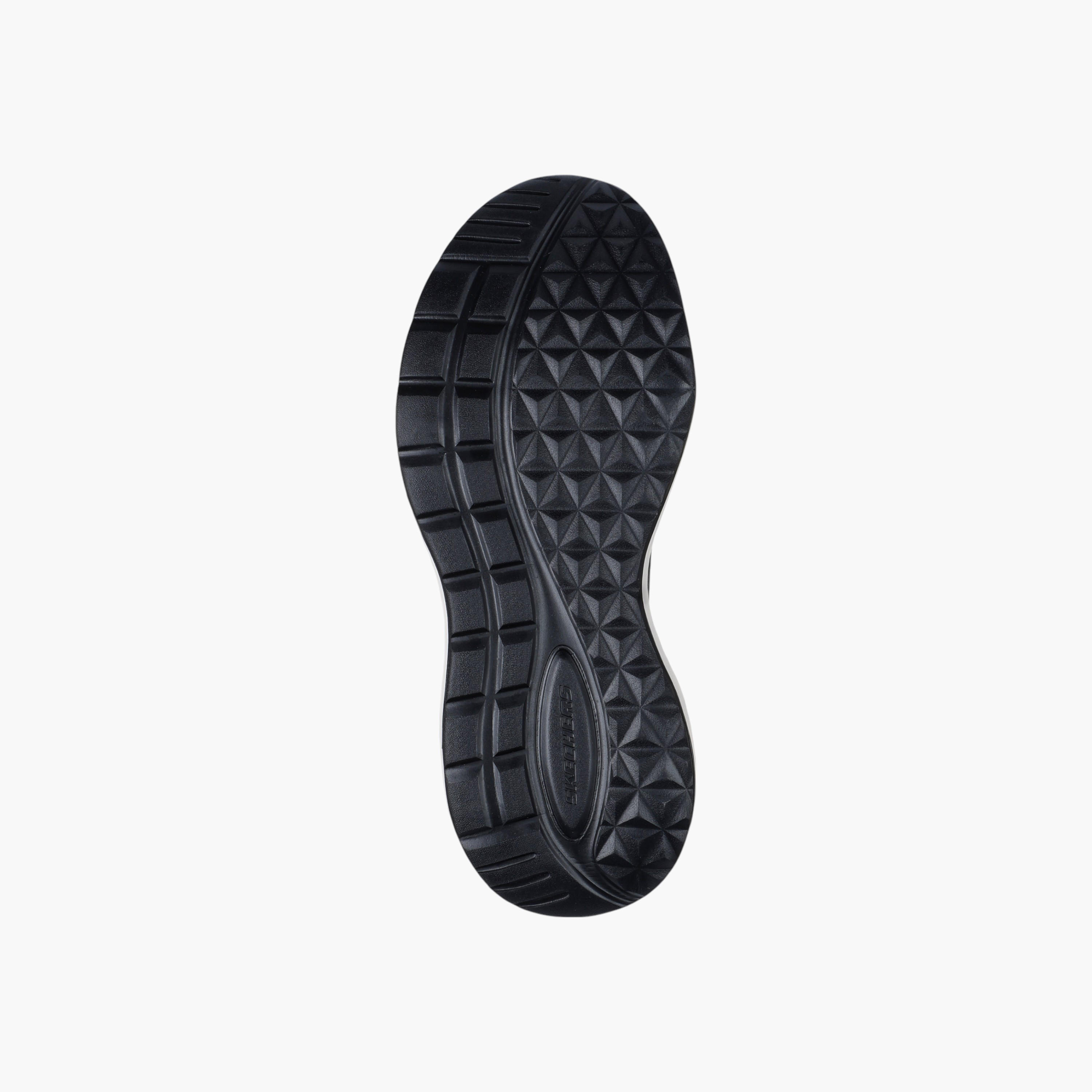 حذاء رياضي لانسر برباط للرجال من سكتشرز - 210986-BKGY-sports-men-shoes-image-4